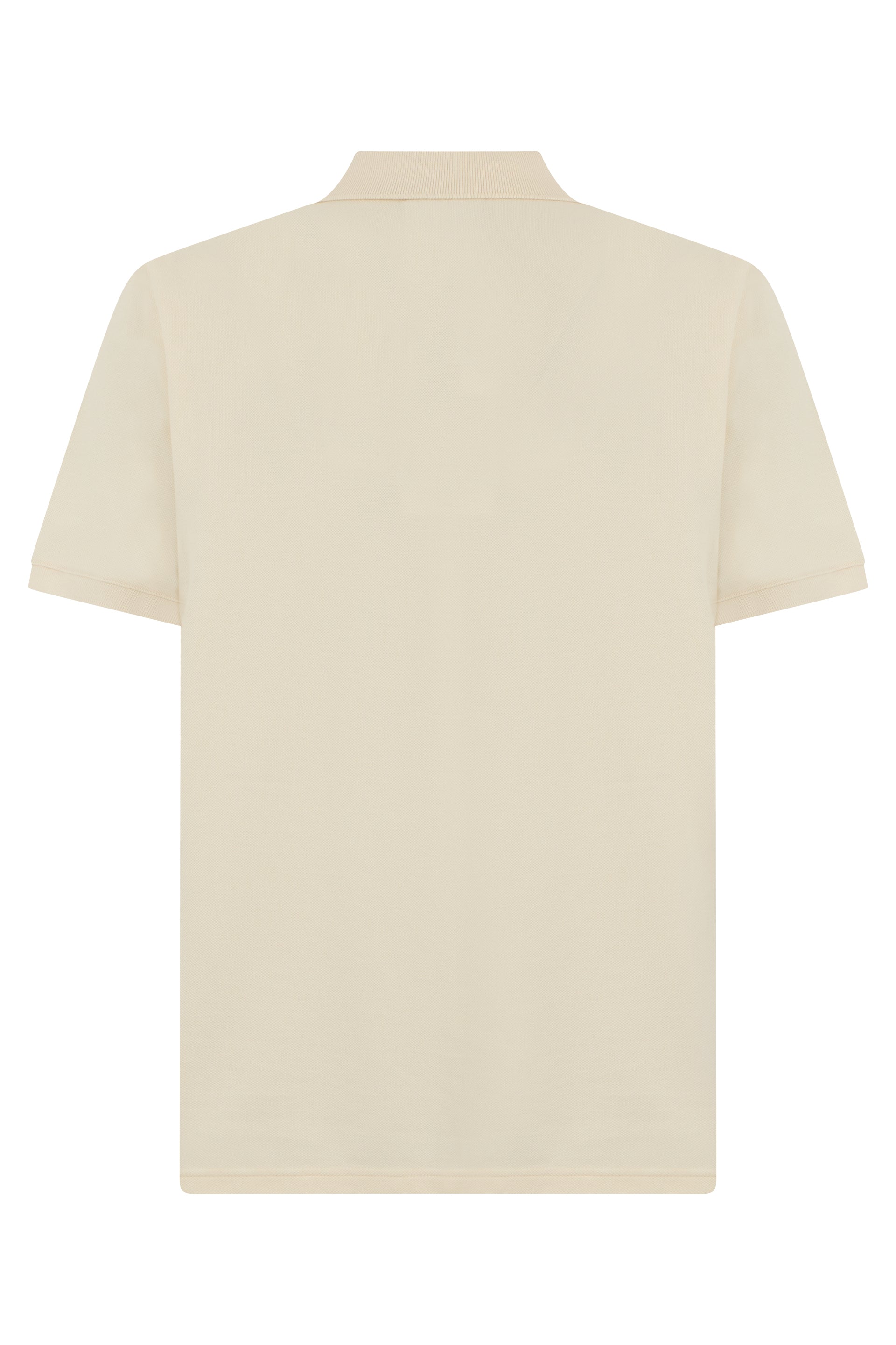Cotton polo with embroidery