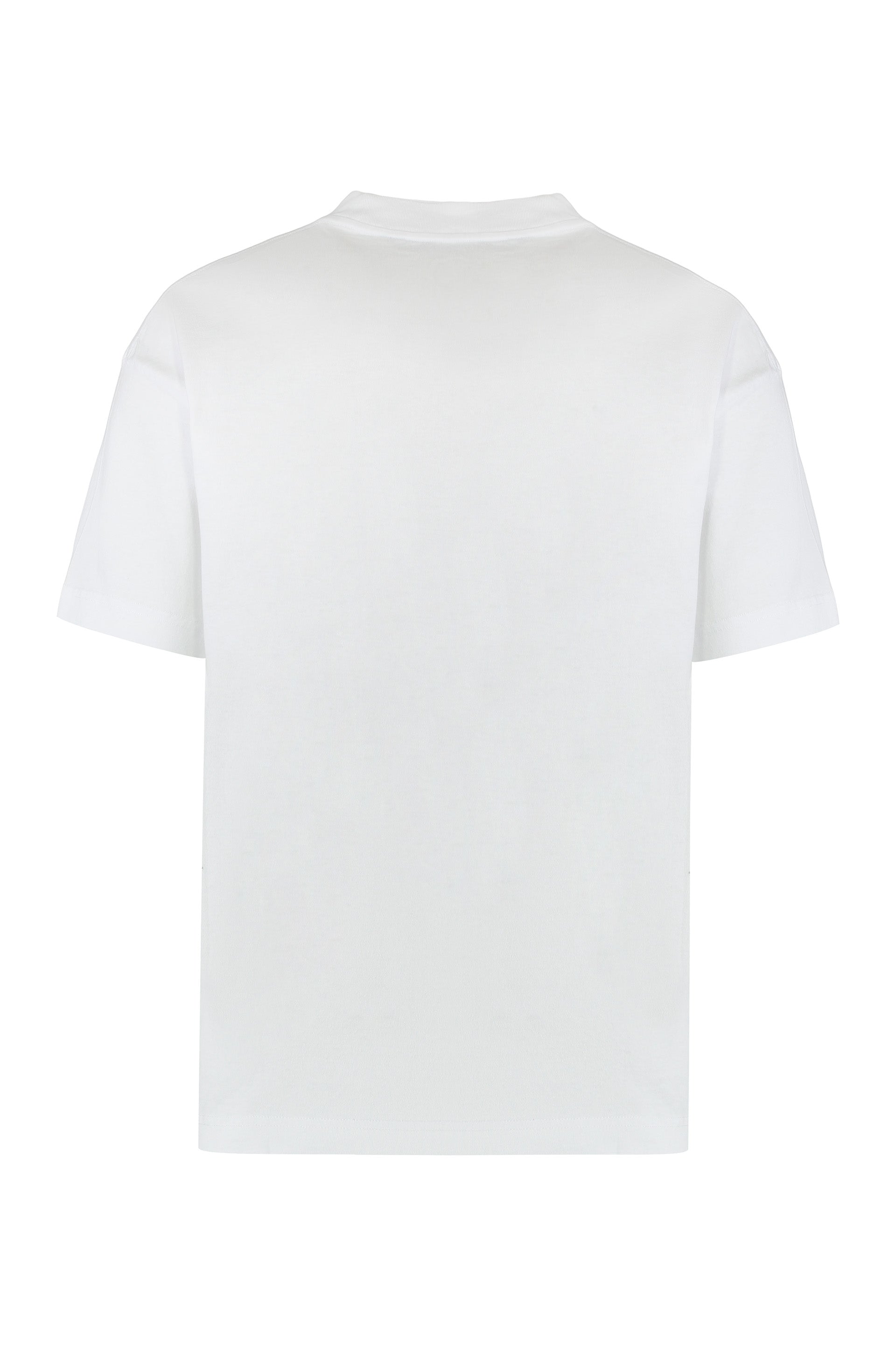 Round neck T-shirt in cotton