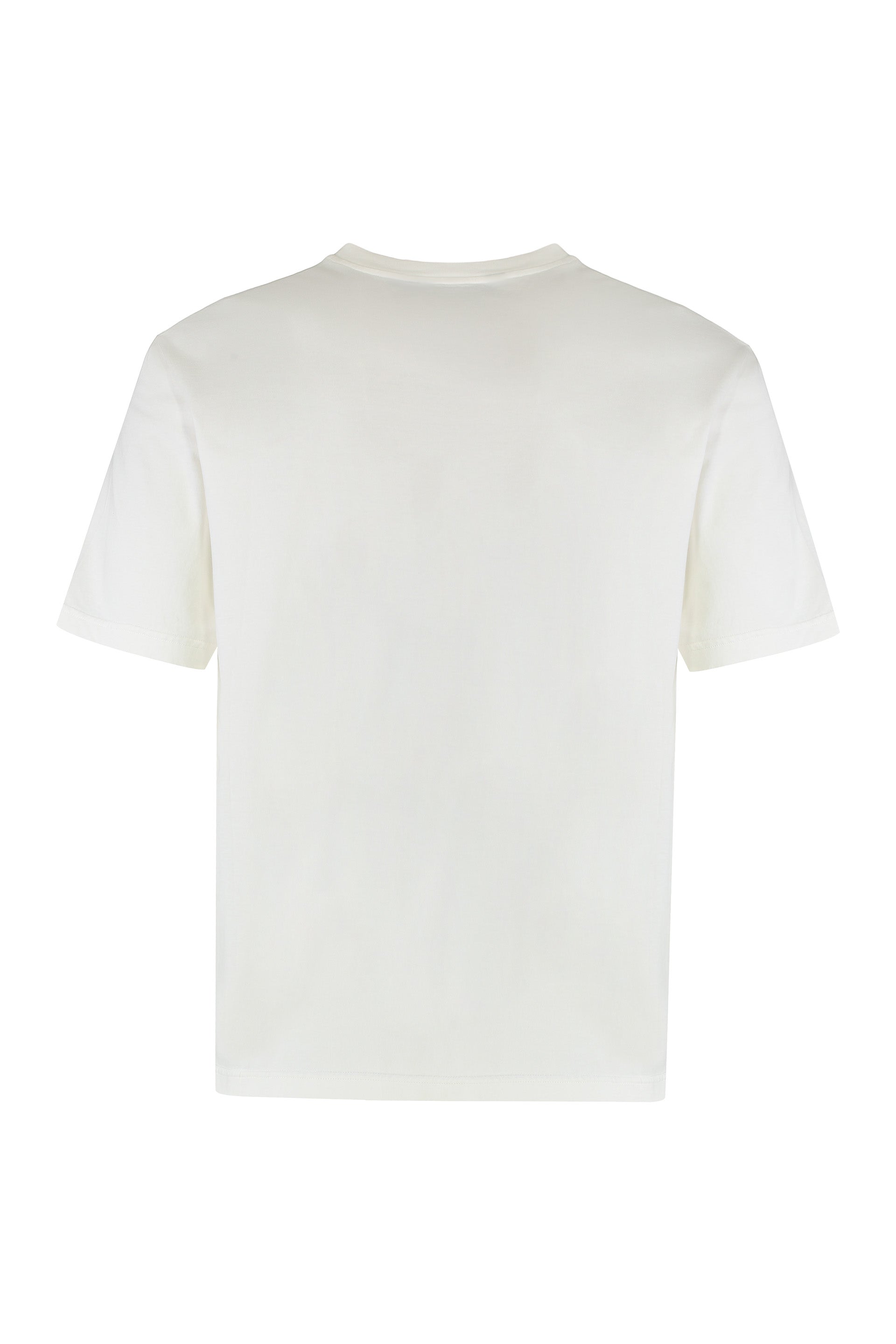 Round neck T-shirt in cotton