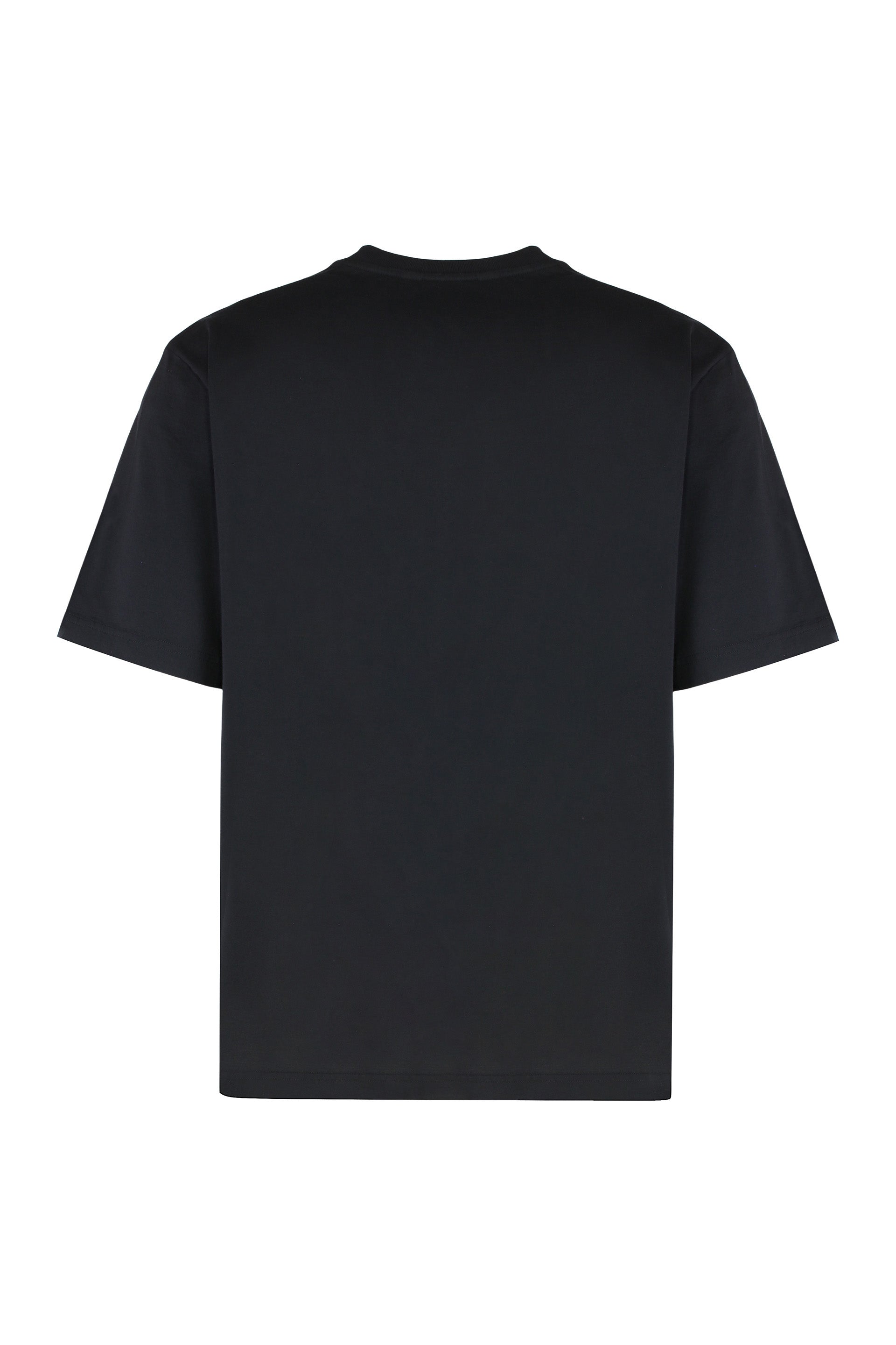 Crewneck T-shirt in cotton