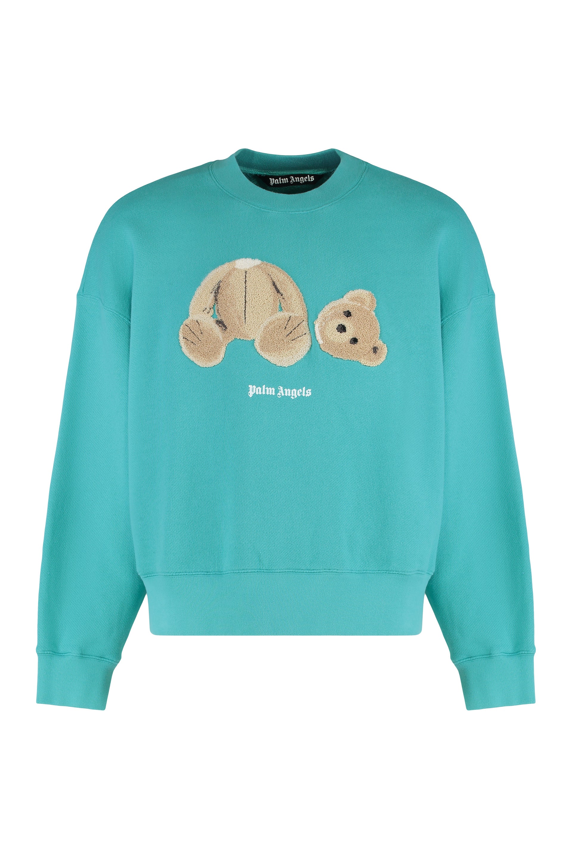 Crew neck sweatshirt in cotton