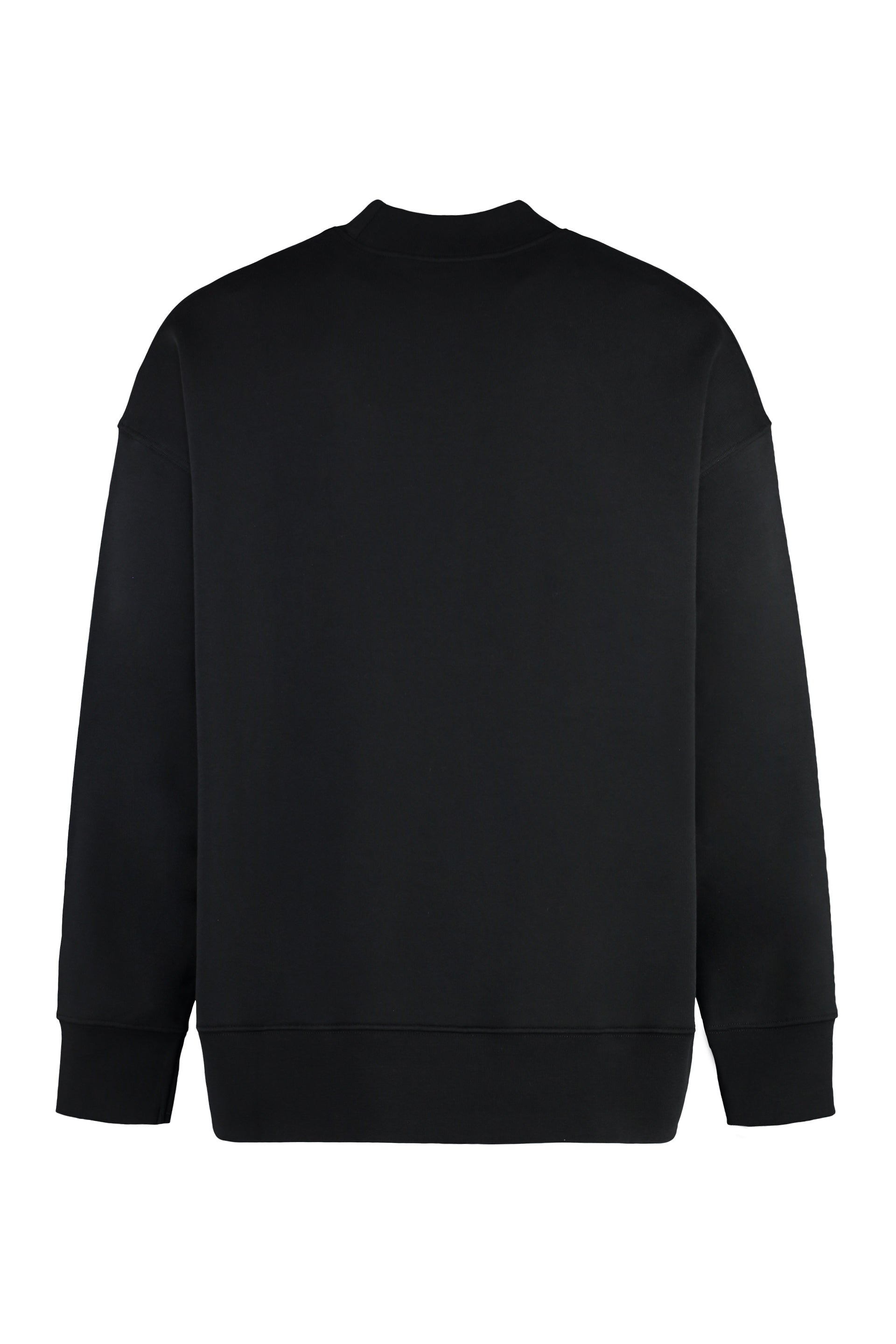 Cotton crew-neck sweatshirt