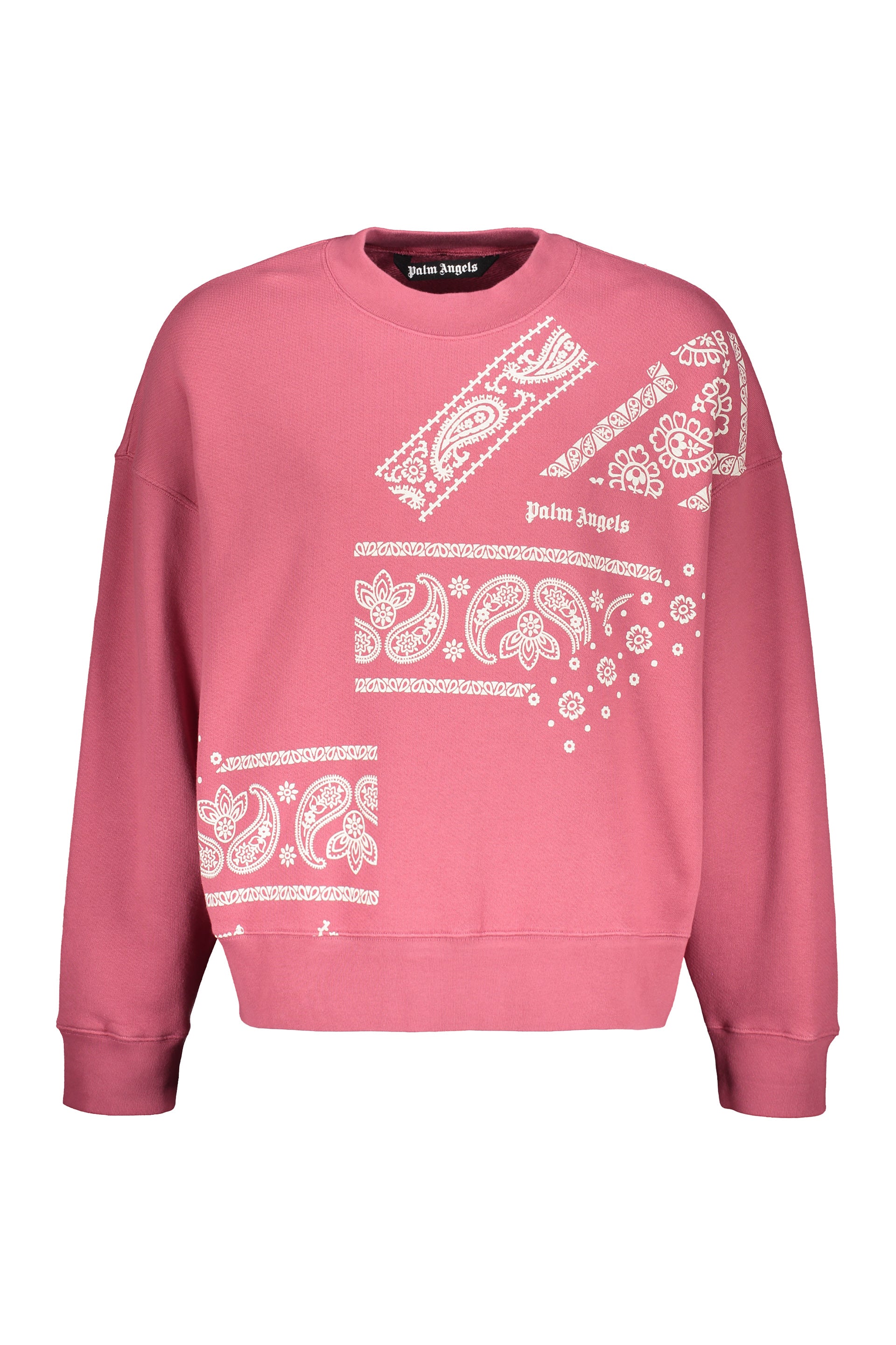 Printed cotton sweatshirt