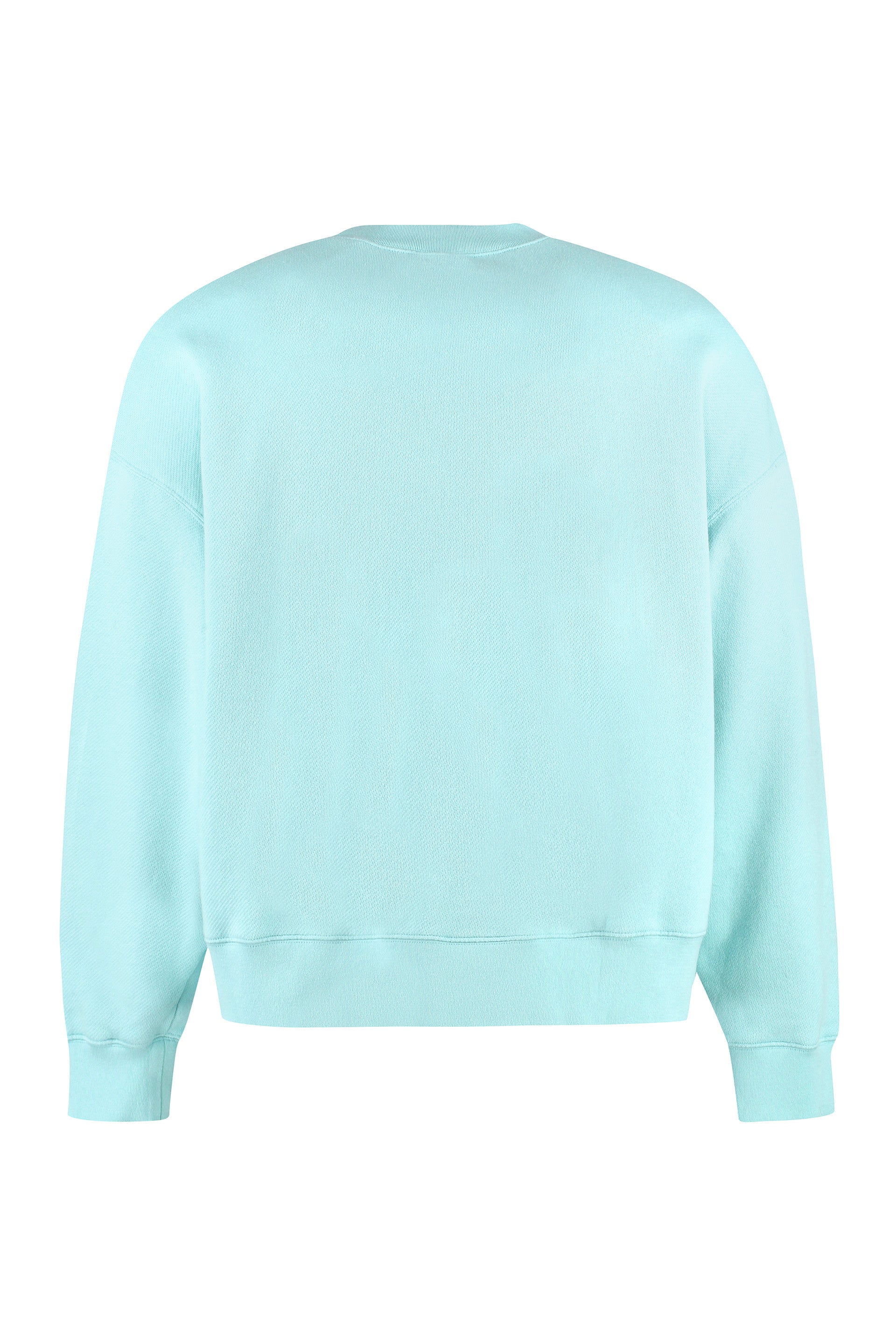 Embroidered cotton sweatshirt