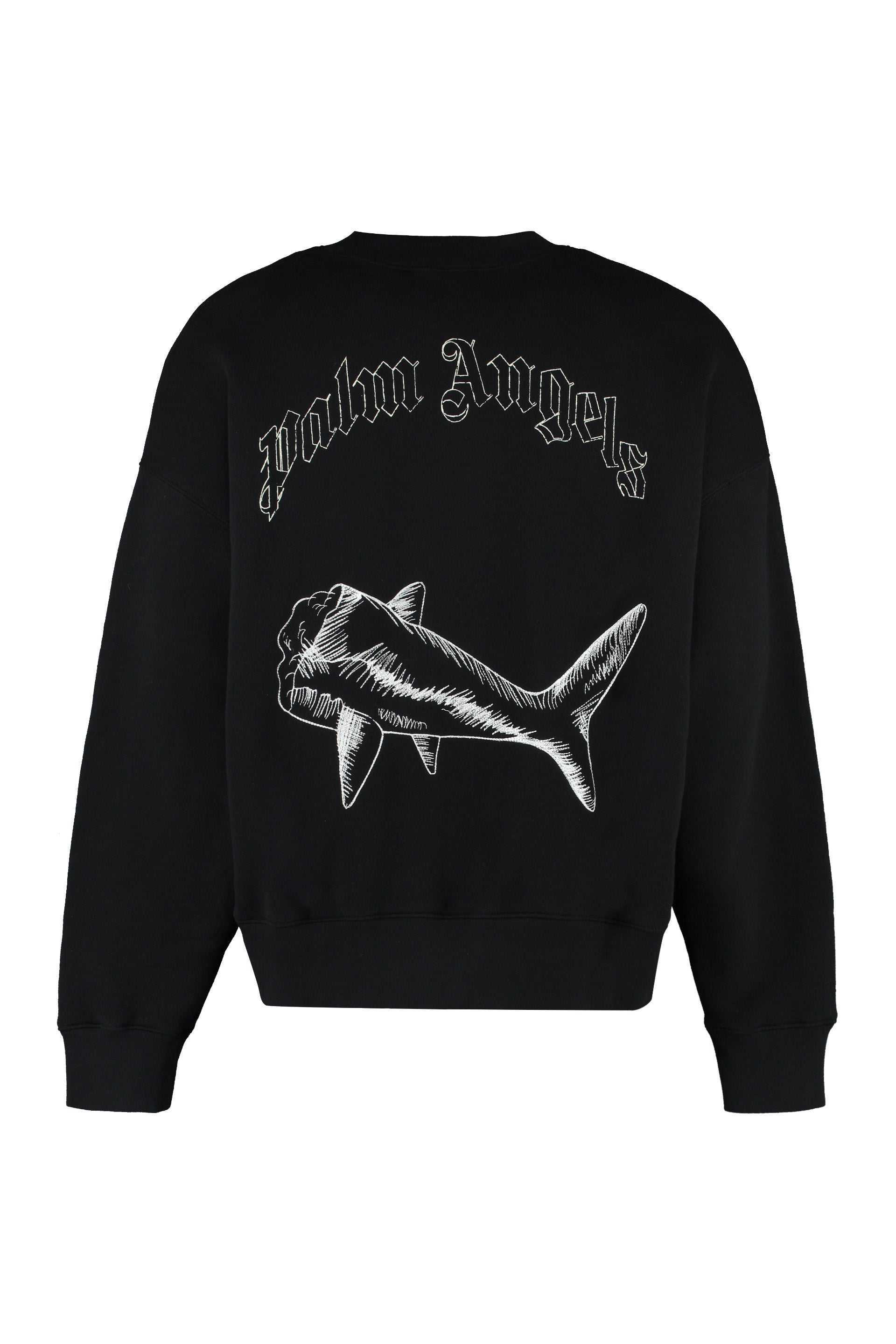 Cotton crew-neck sweatshirt