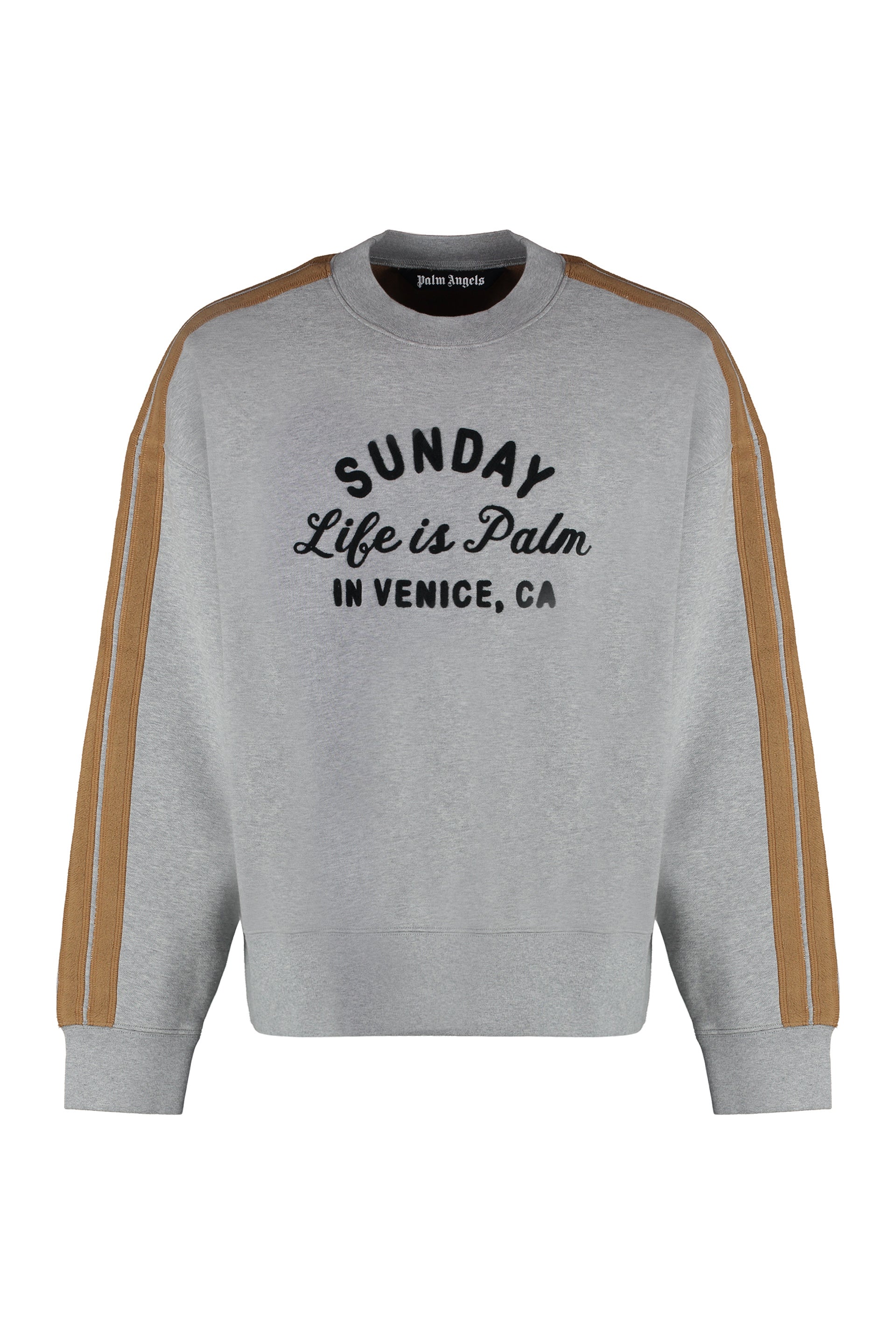 Cotton crew-neck sweatshirt