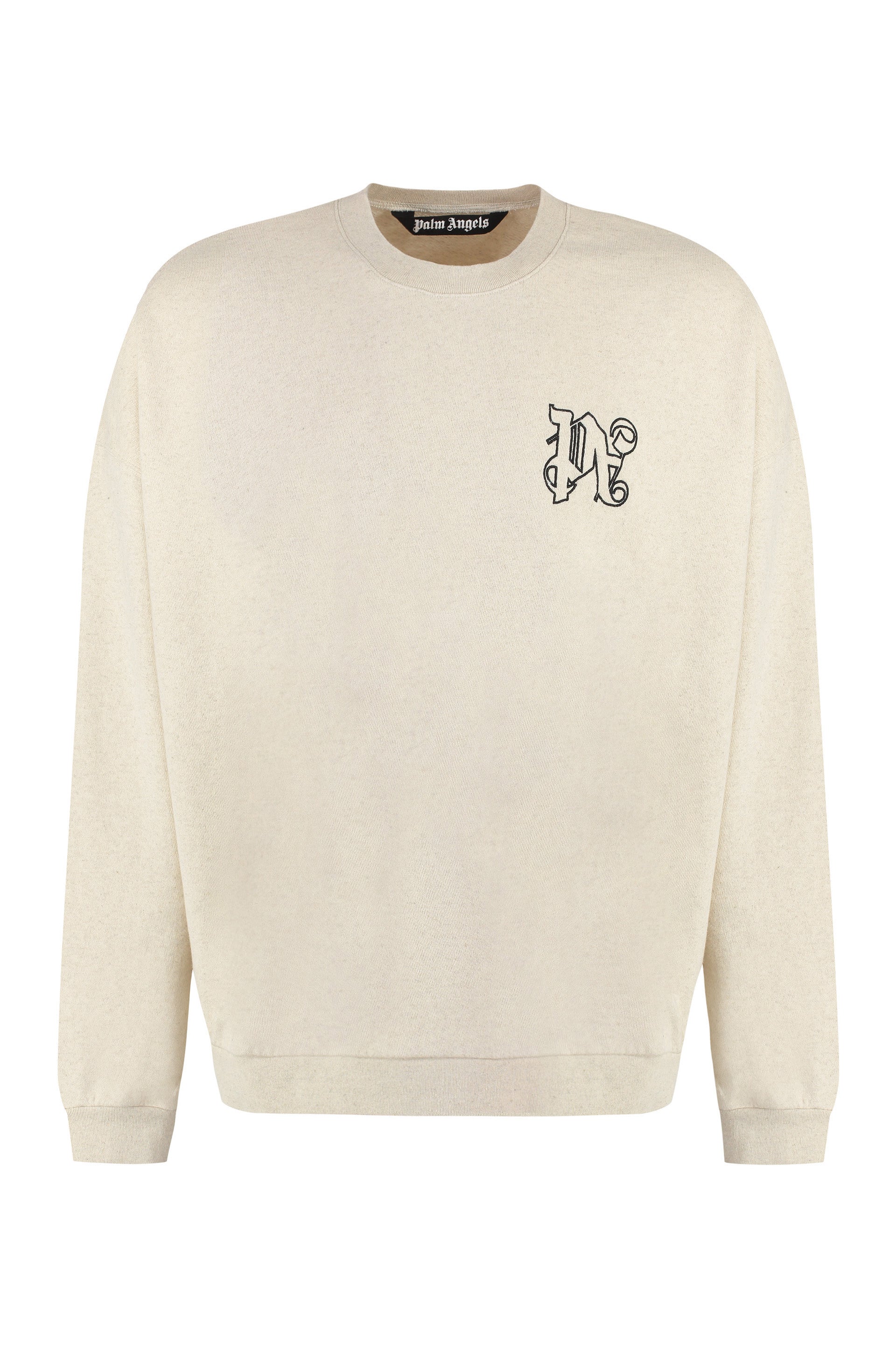 Cotton crew-neck sweatshirt