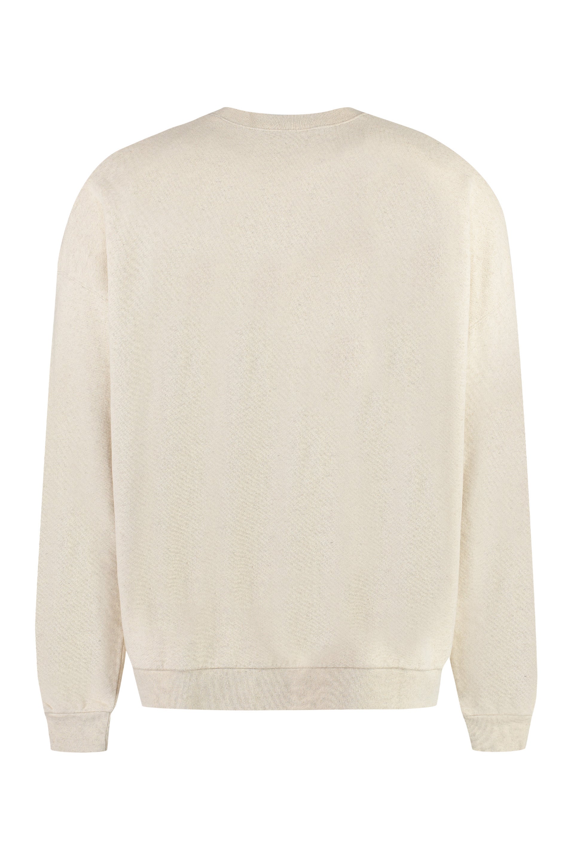 Cotton crew-neck sweatshirt