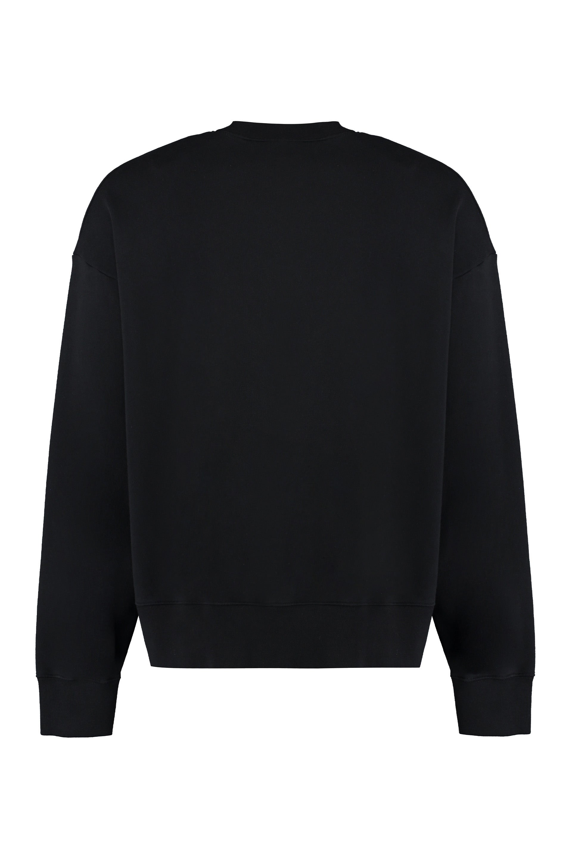 Cotton crew-neck sweatshirt