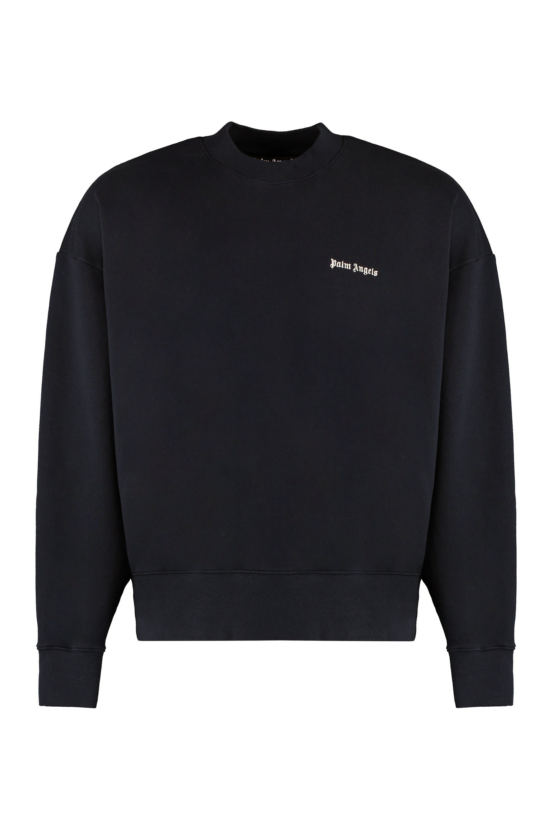 Cotton crew-neck sweatshirt