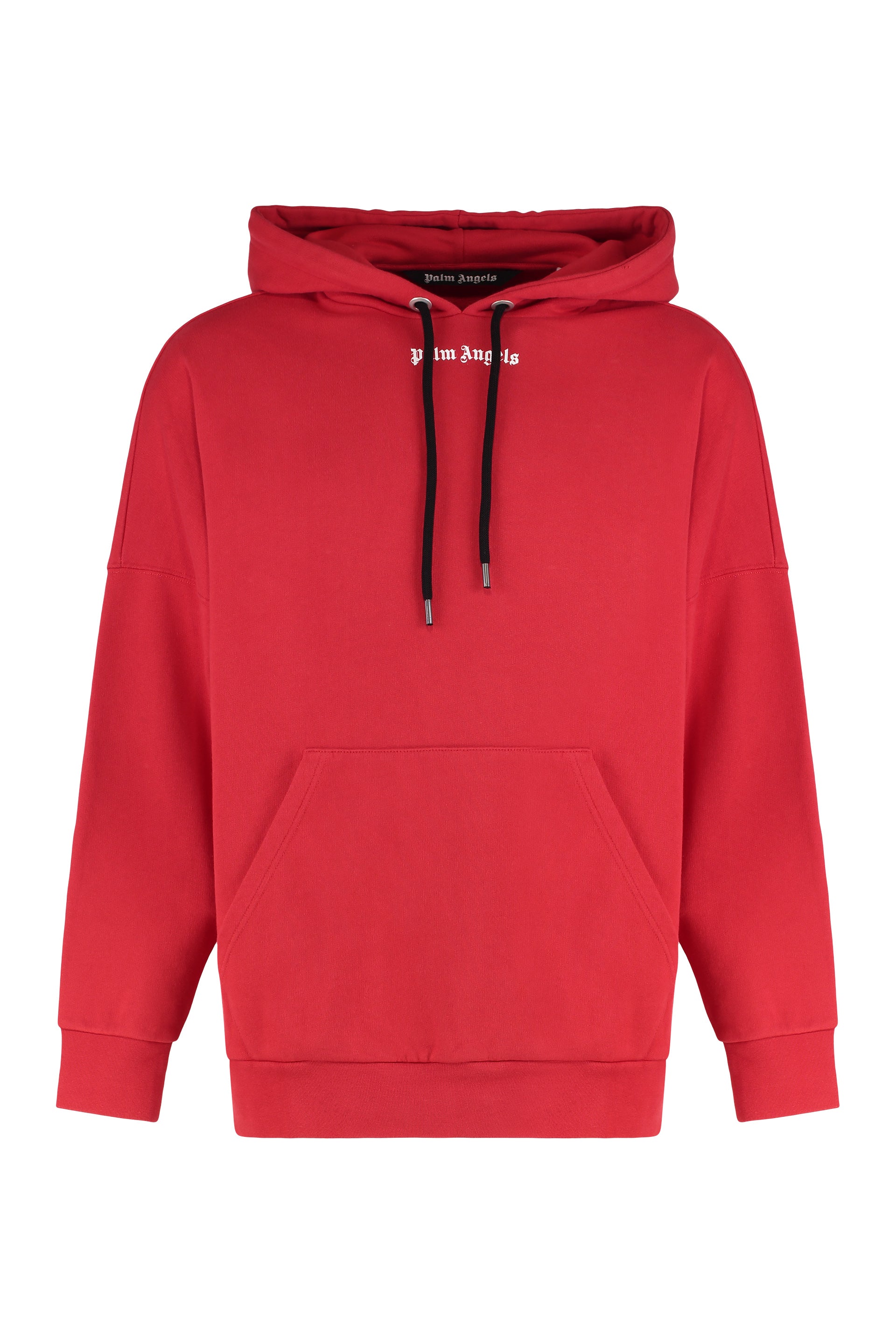 Hooded sweatshirt in cotton with logo
