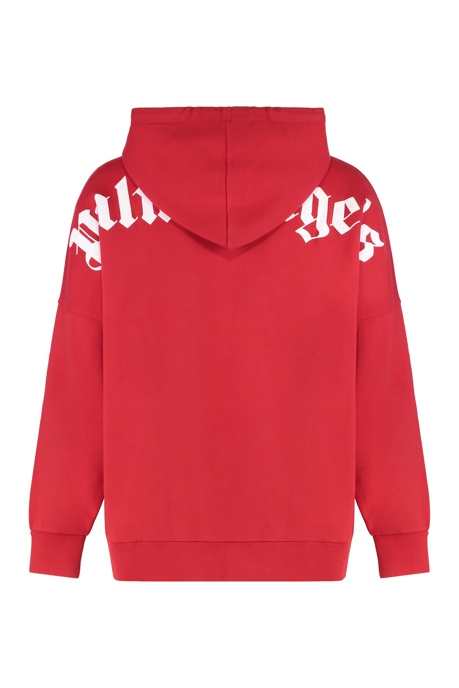 Hooded sweatshirt in cotton with logo