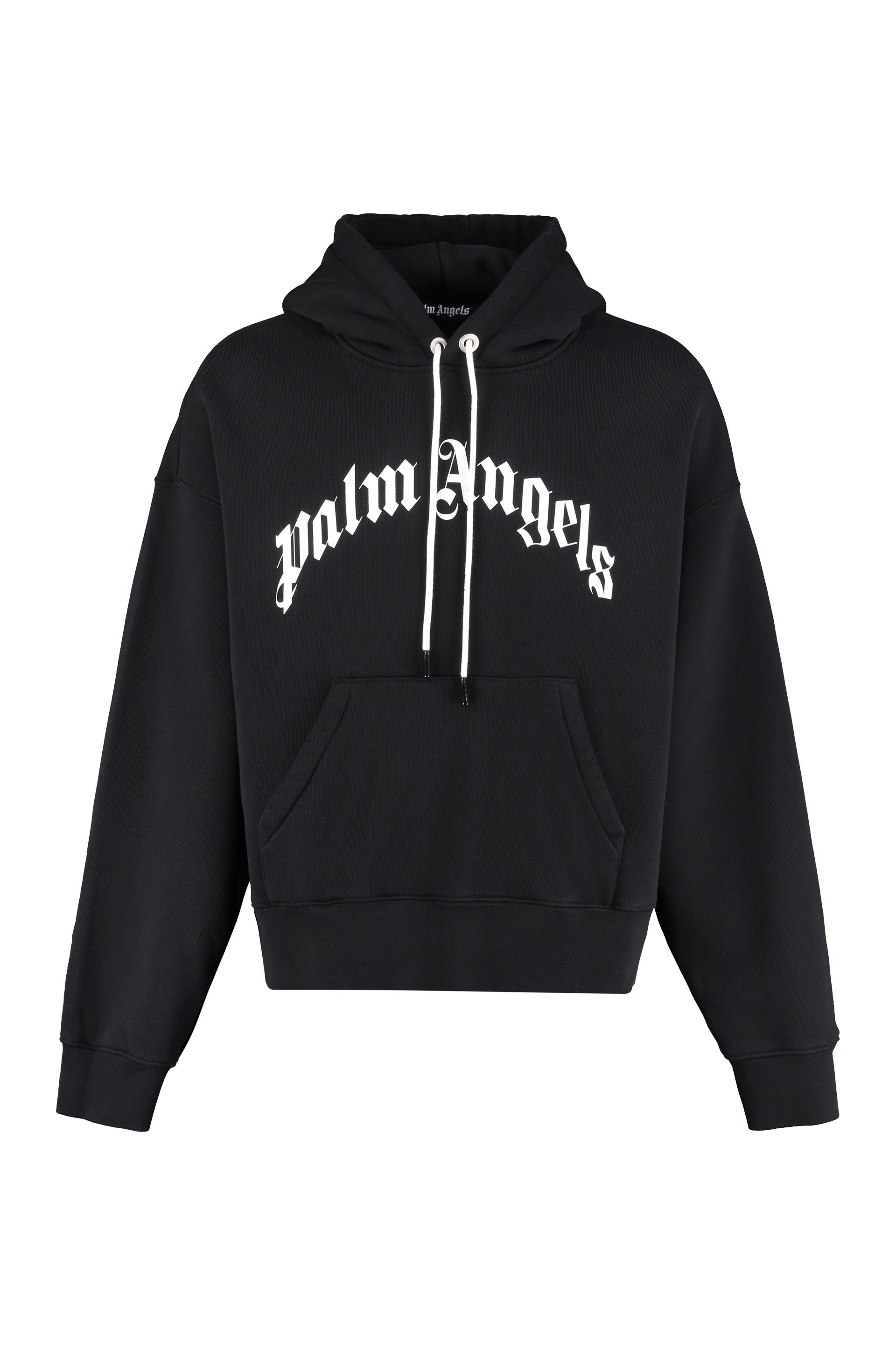 Logo cotton hoodie