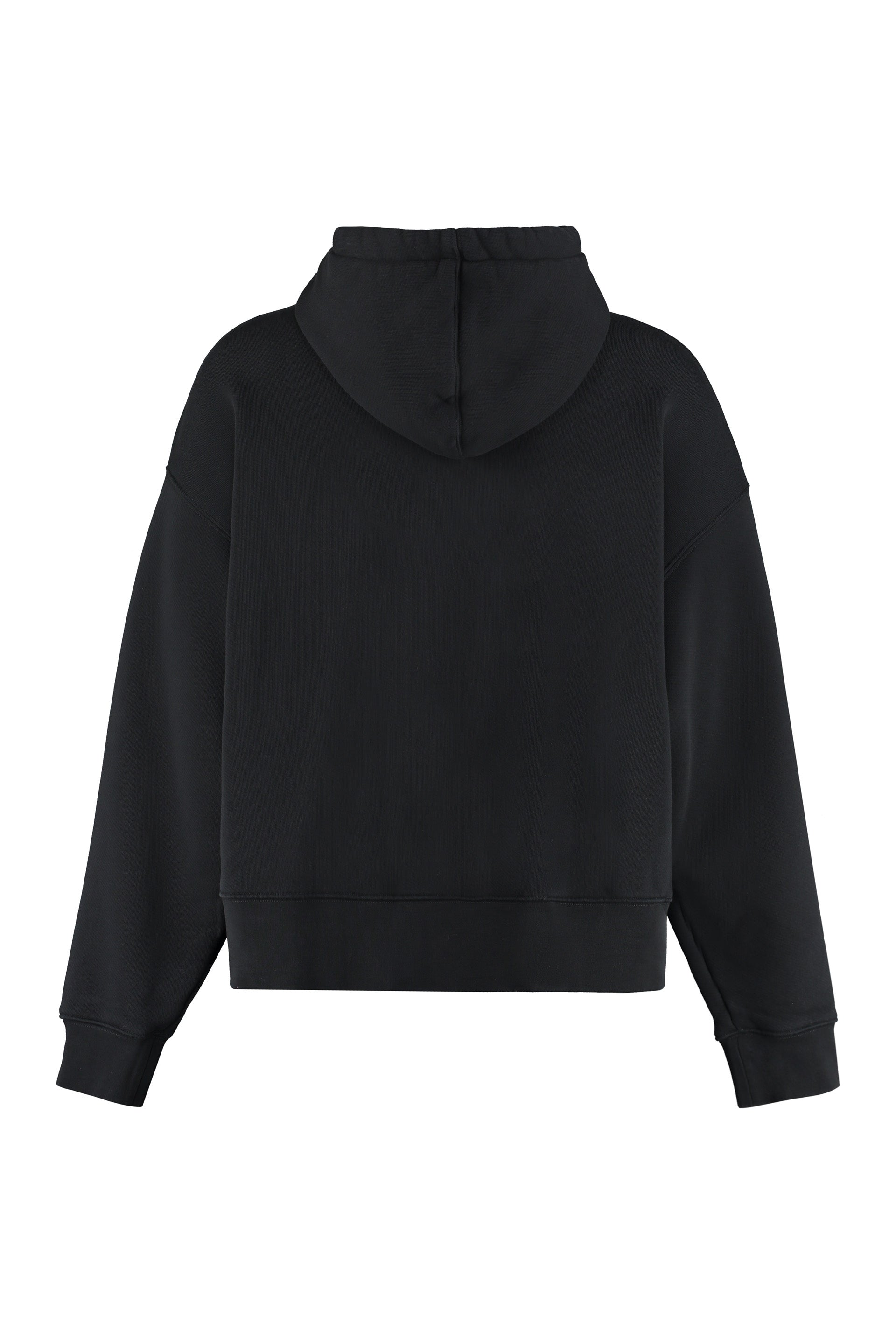 Logo cotton hoodie