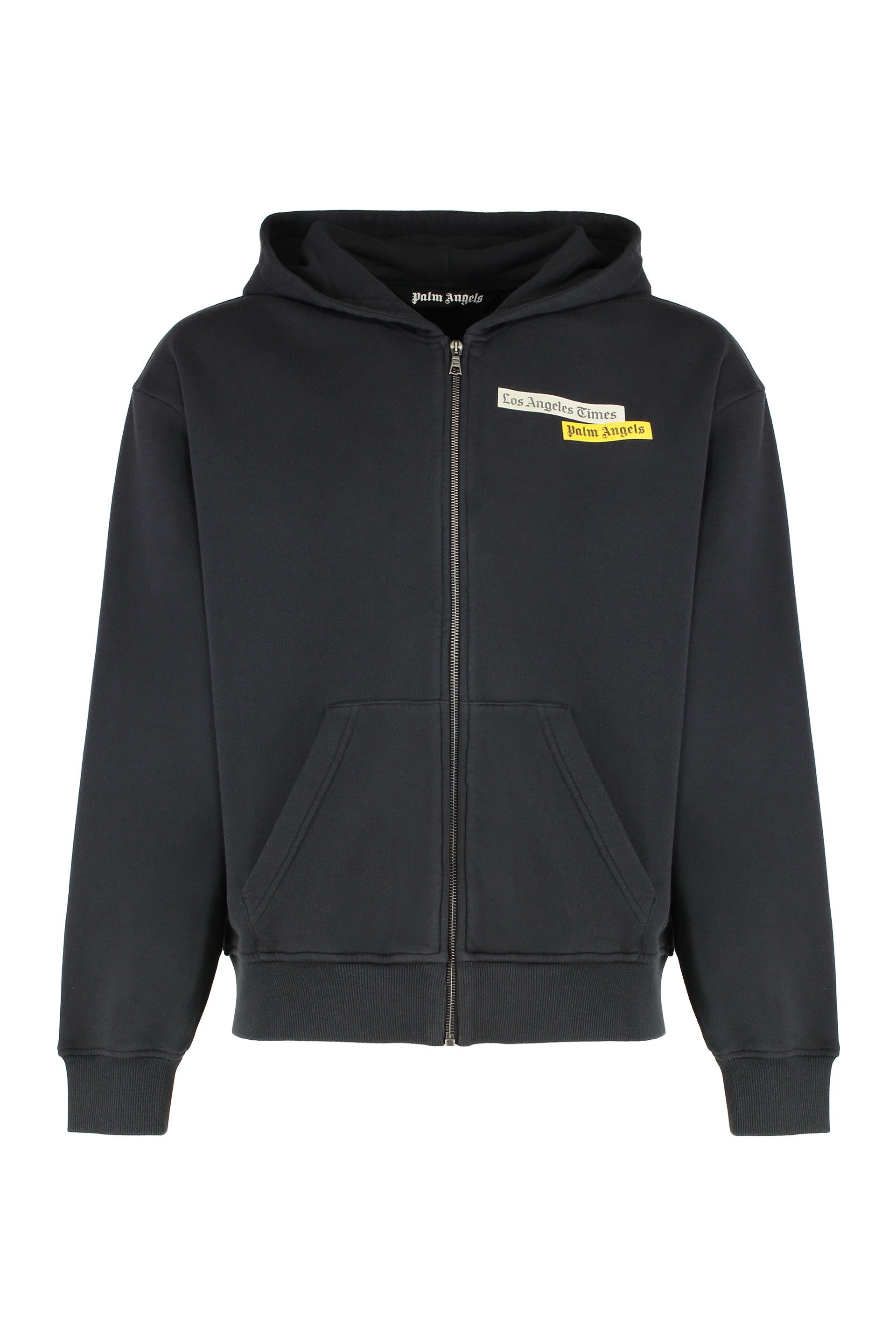 Hooded full-zip sweatshirt