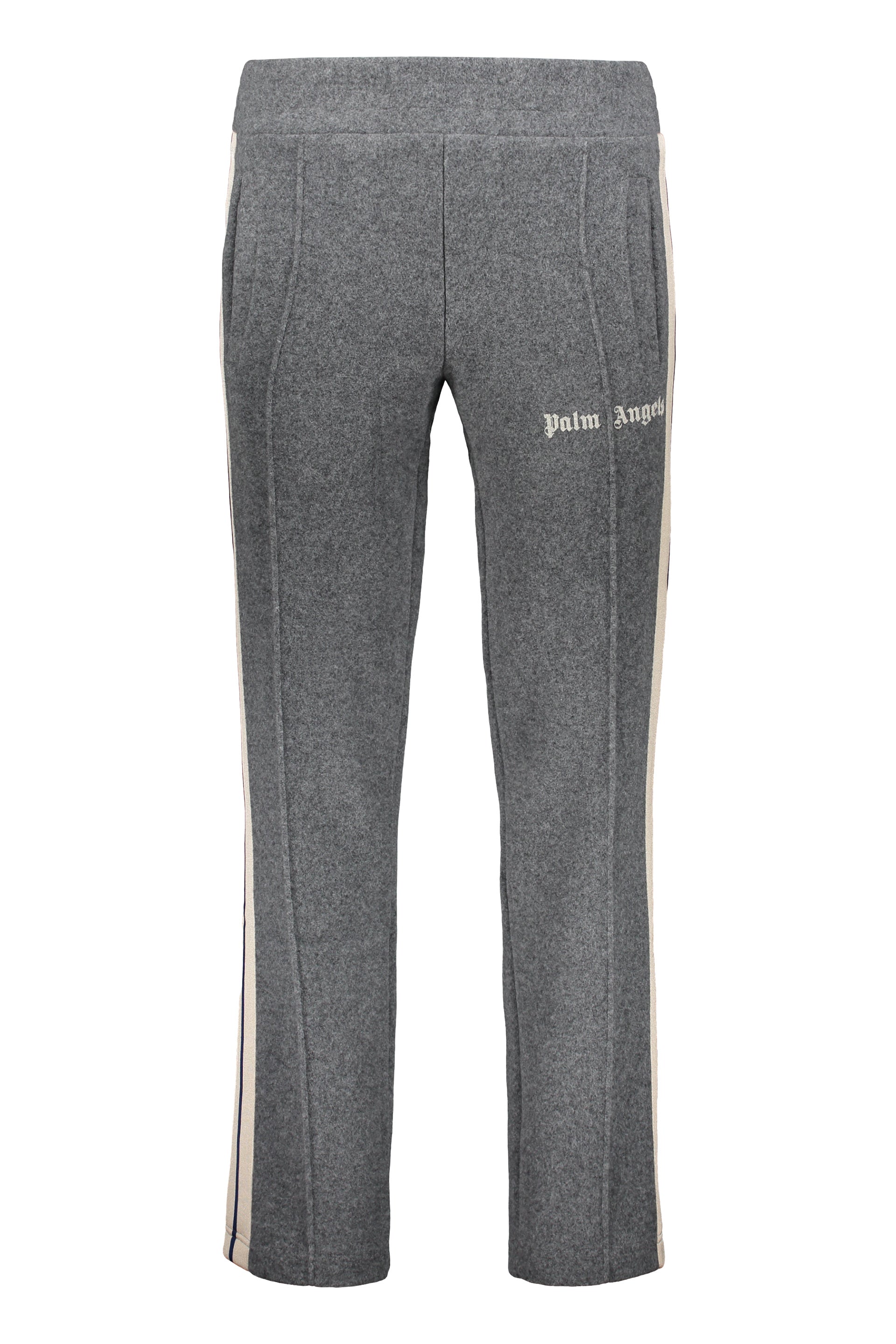 Track-pants with decorative stripes