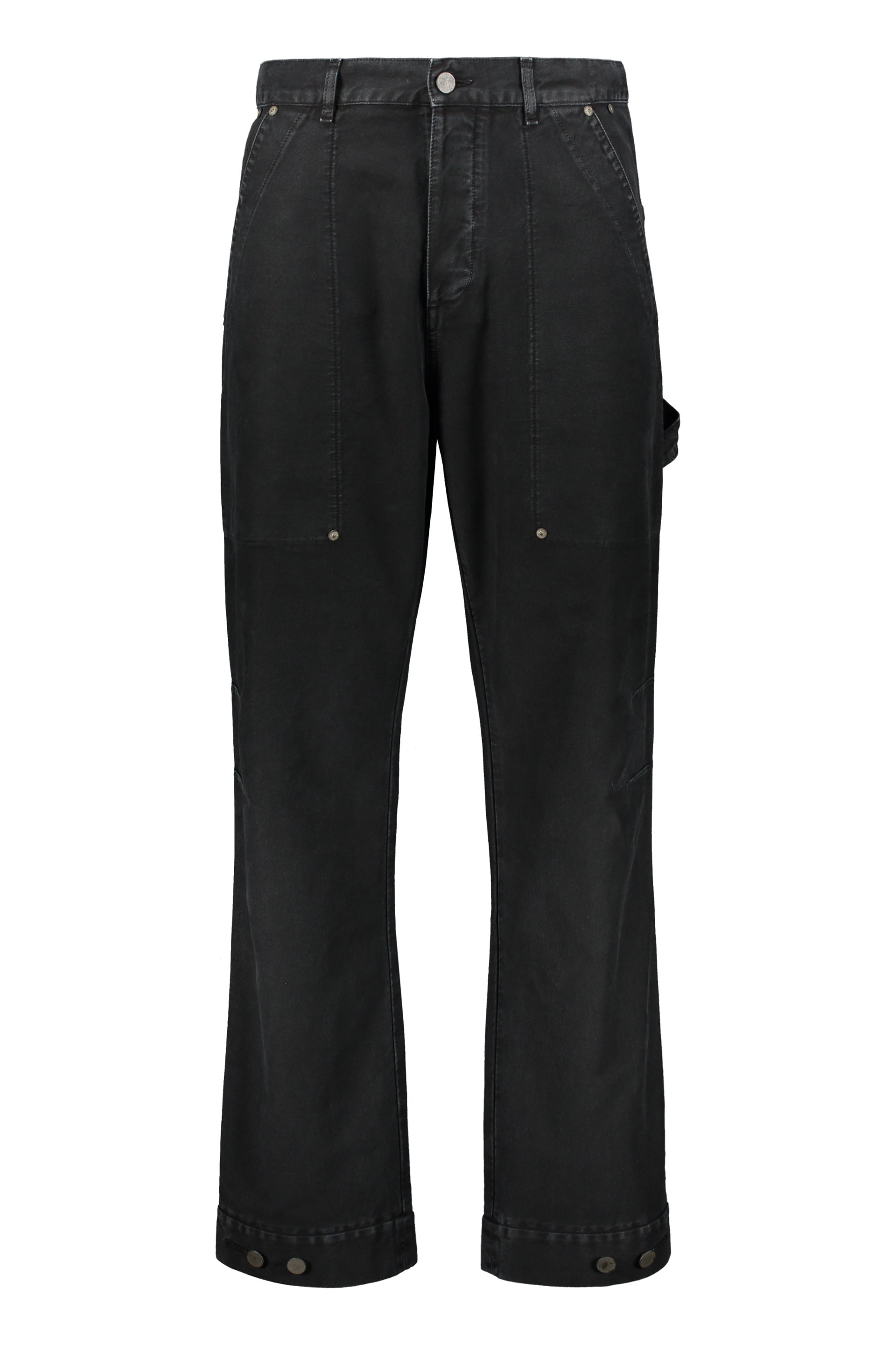 Cotton cargo-trousers