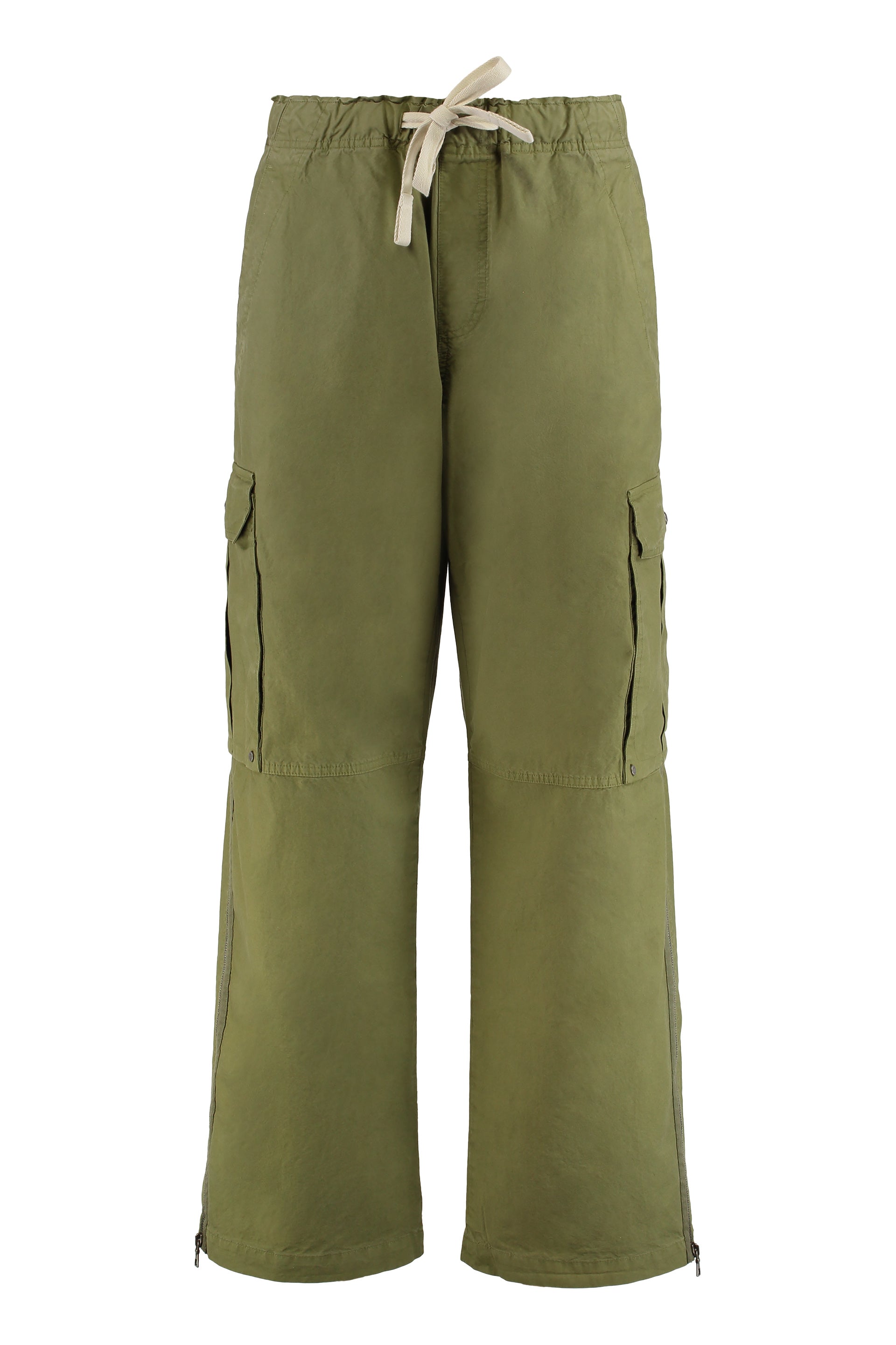 Cotton cargo trousers