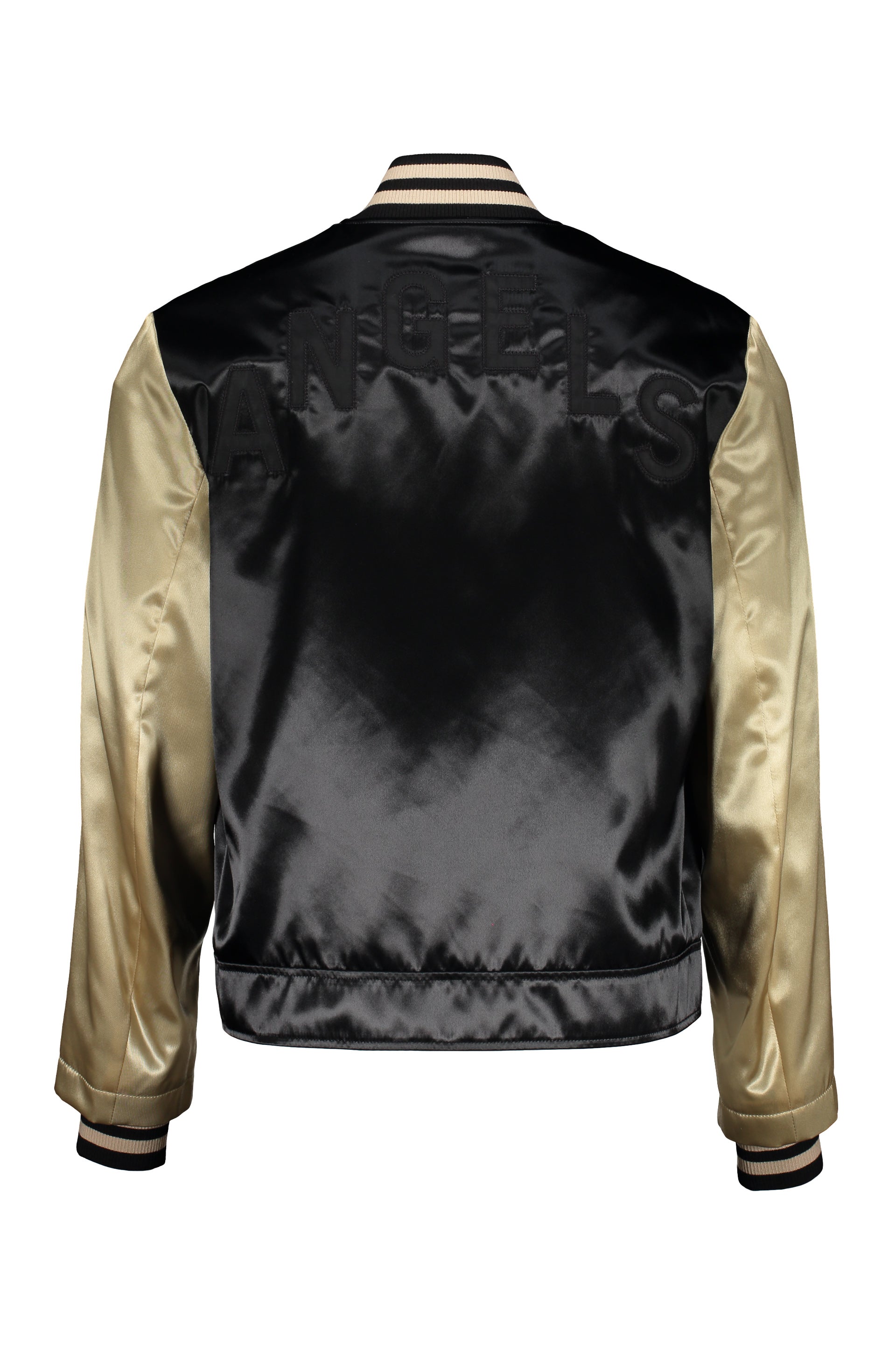 Nylon bomber jacket