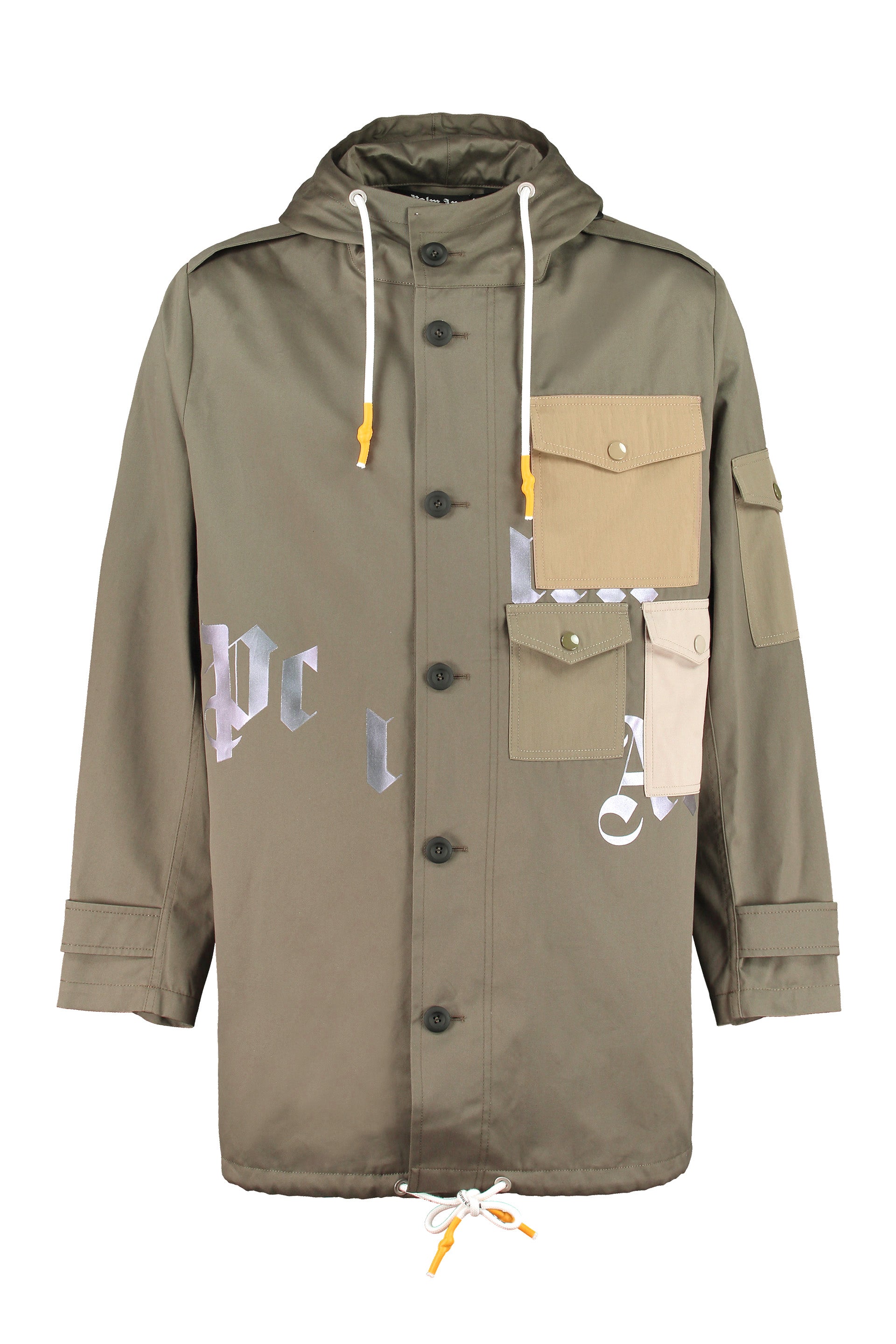 Hooded cotton parka