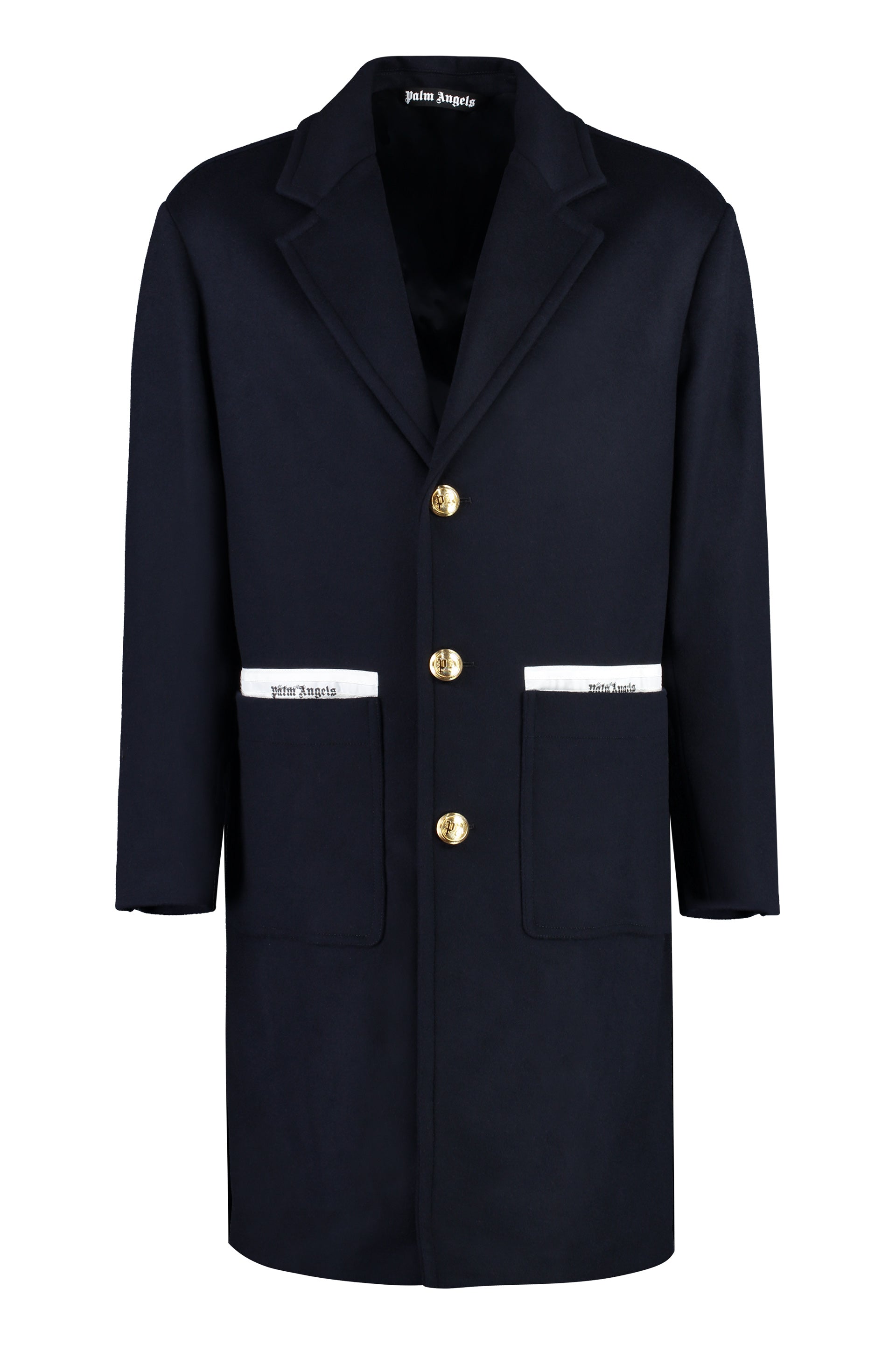 Wool and cashmere coat