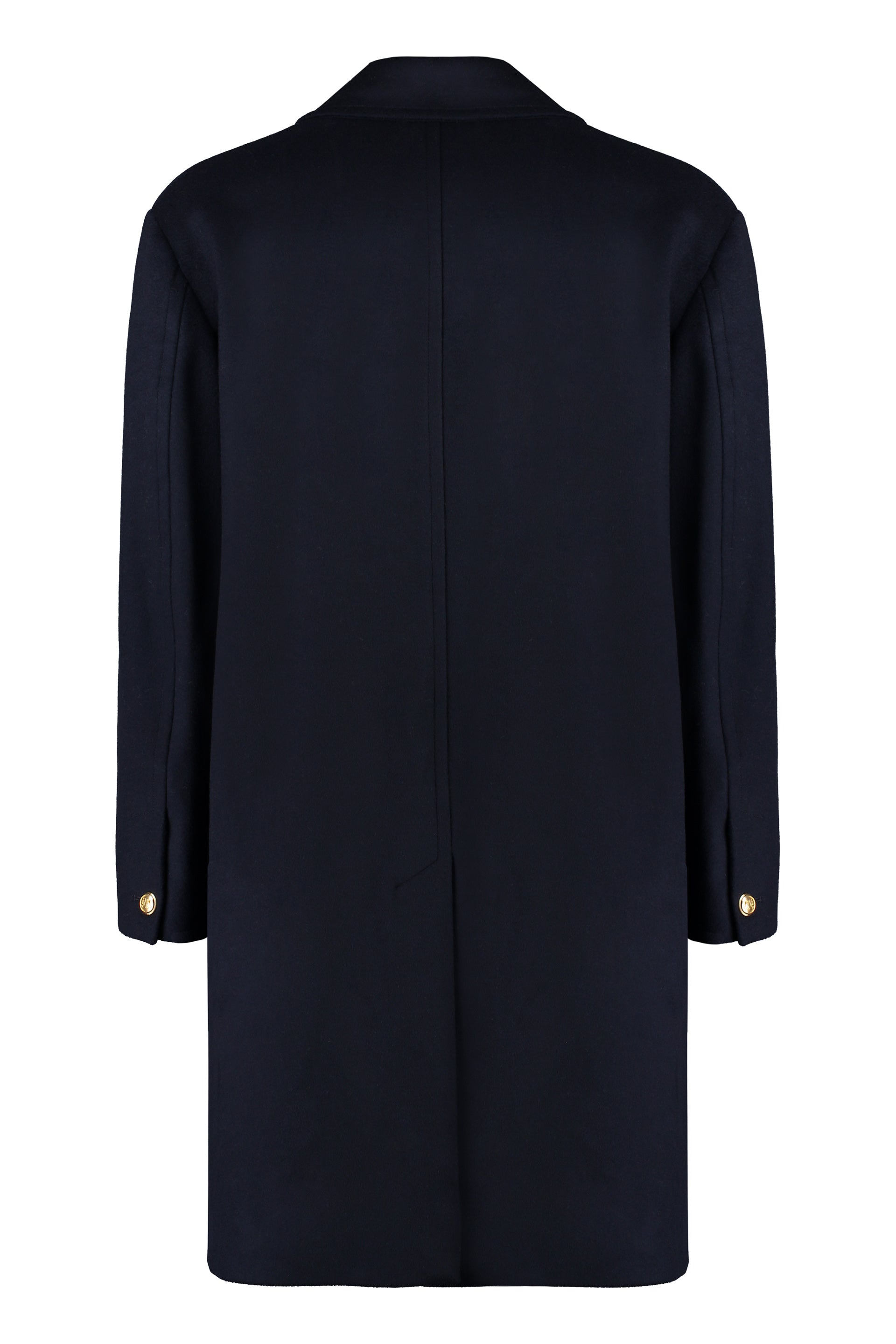 Wool and cashmere coat