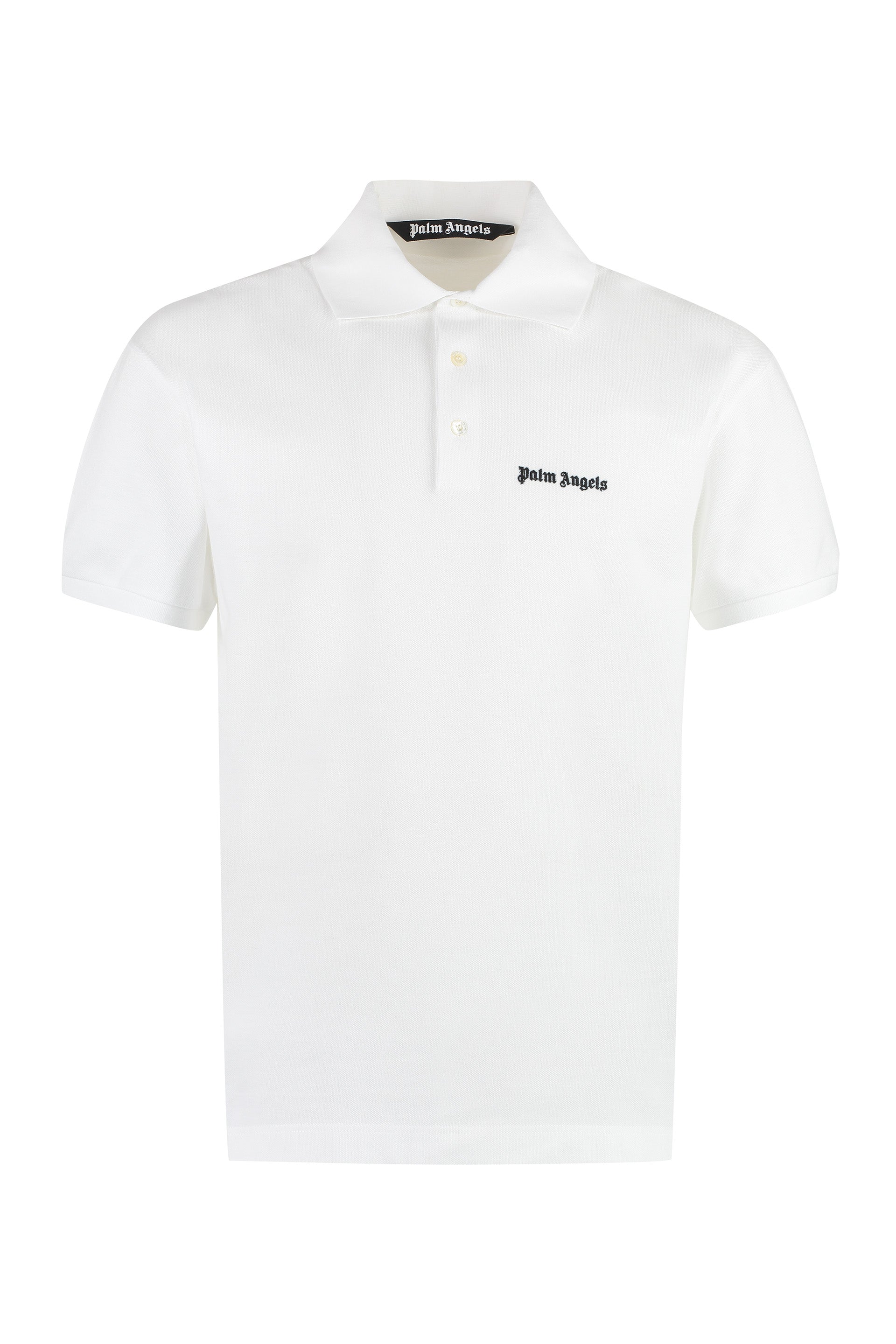 Cotton-piqué polo shirt