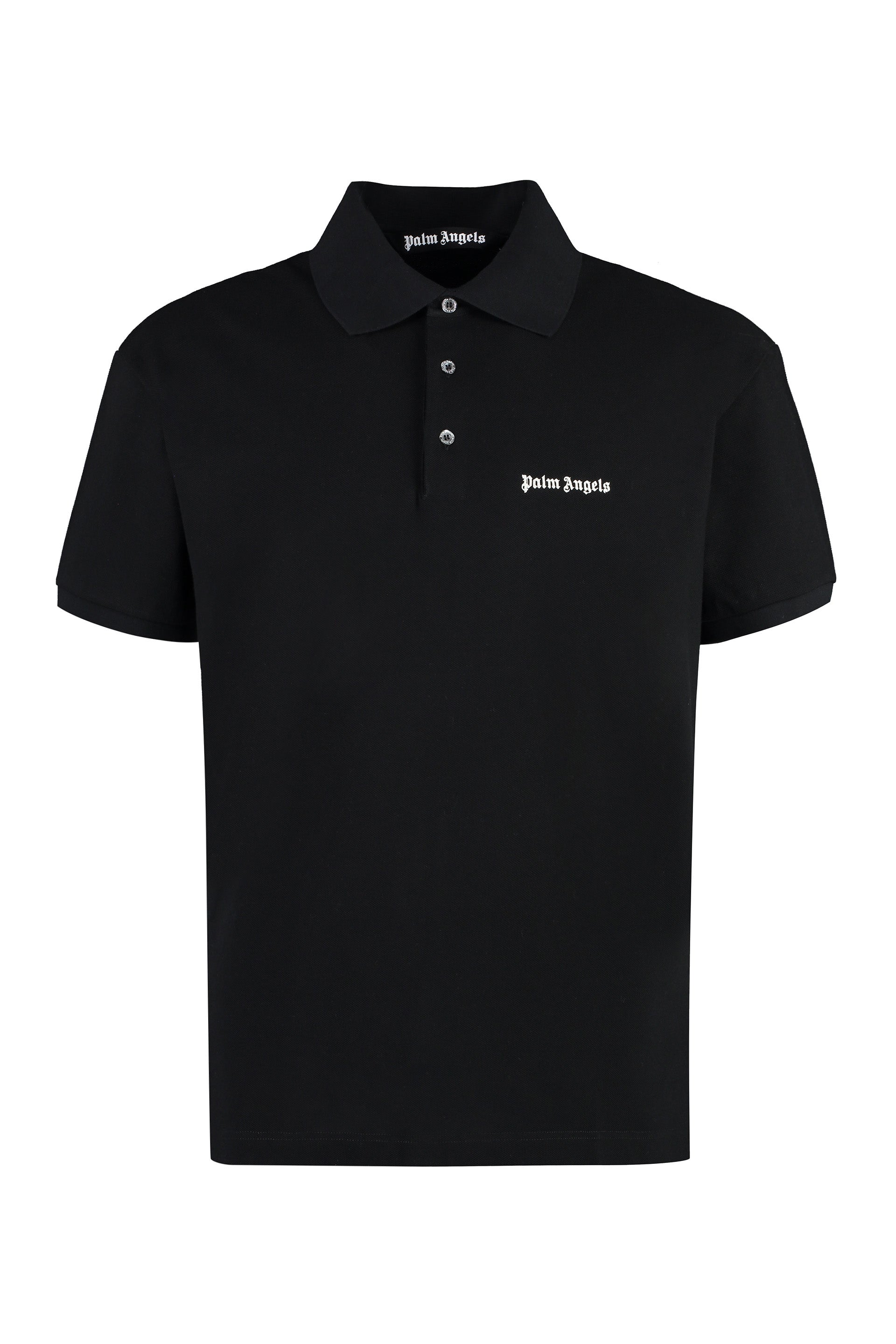 Cotton-piqué polo shirt