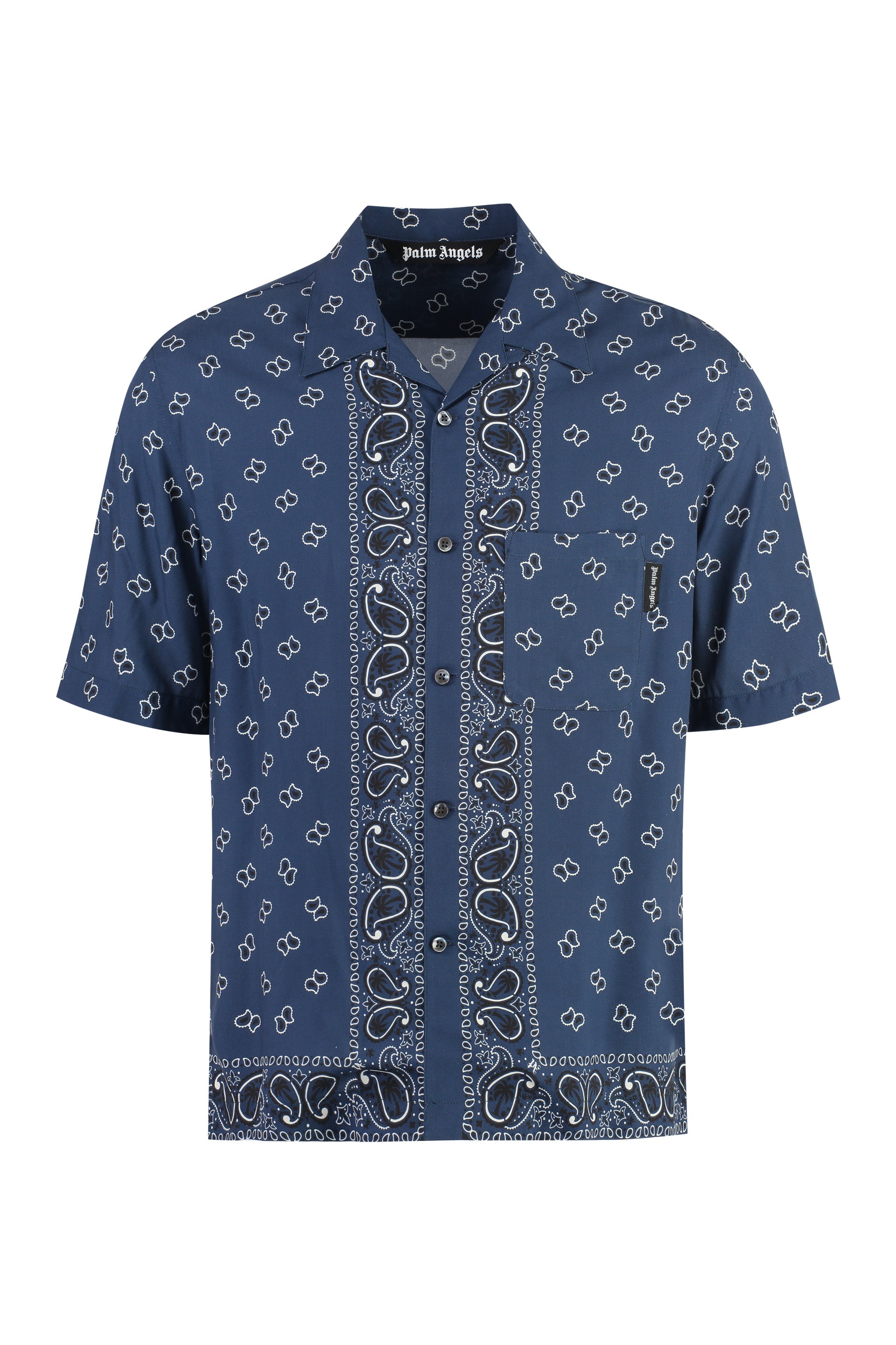 Printed short sleeved shirt