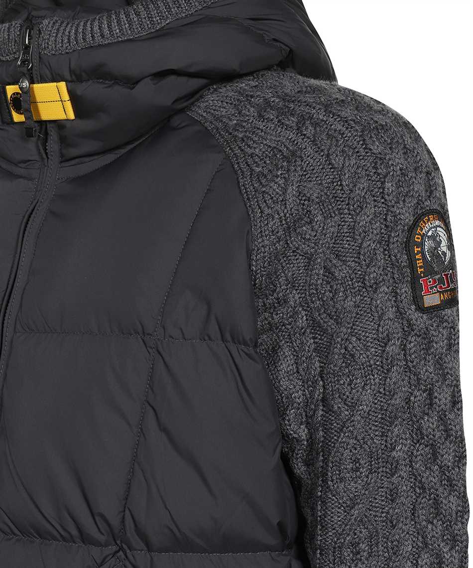 Techno fabric padded jacket