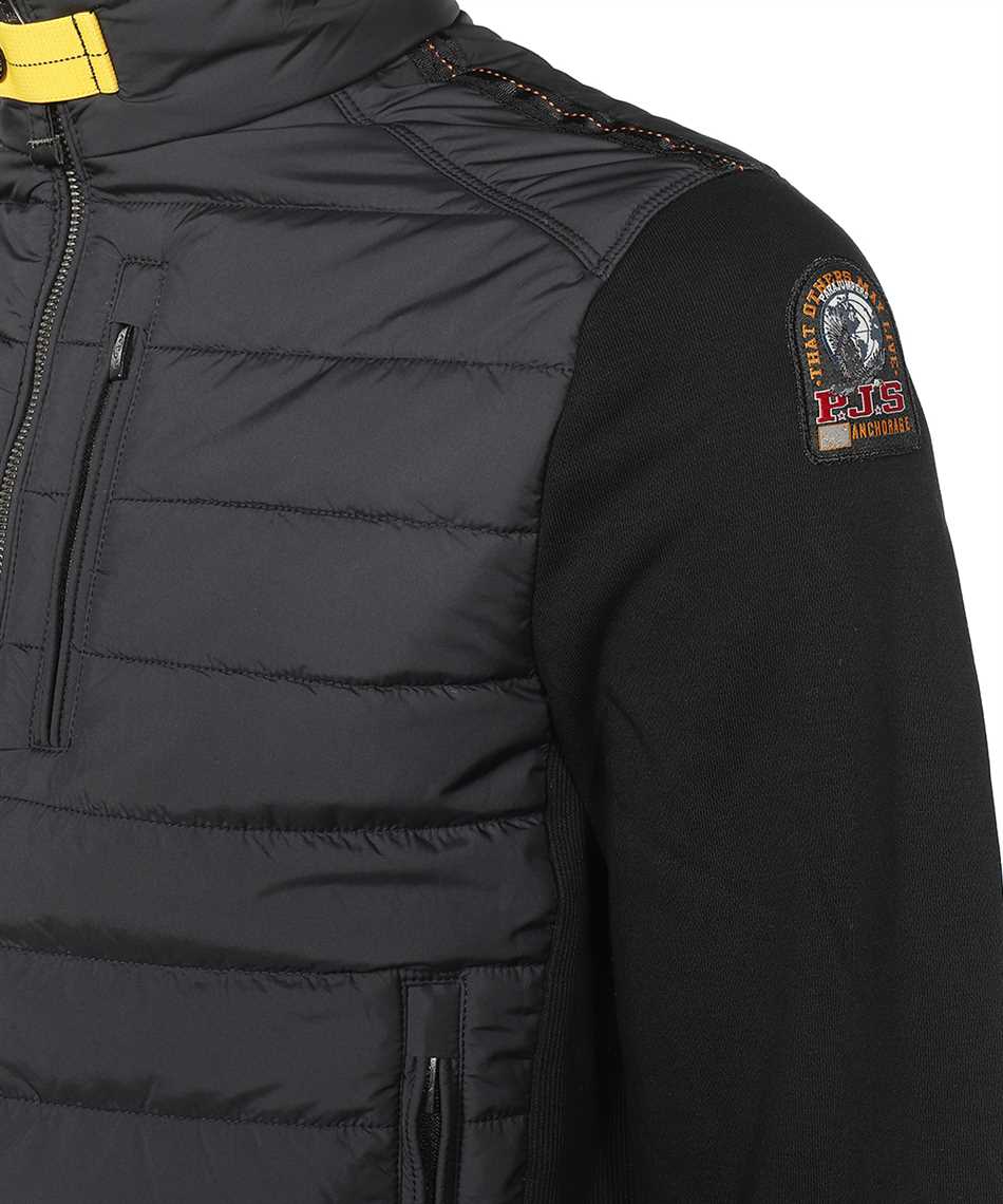 Techno fabric padded jacket