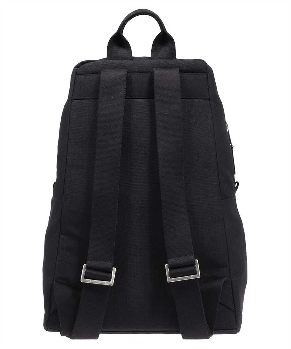 Fabric backpack with logo