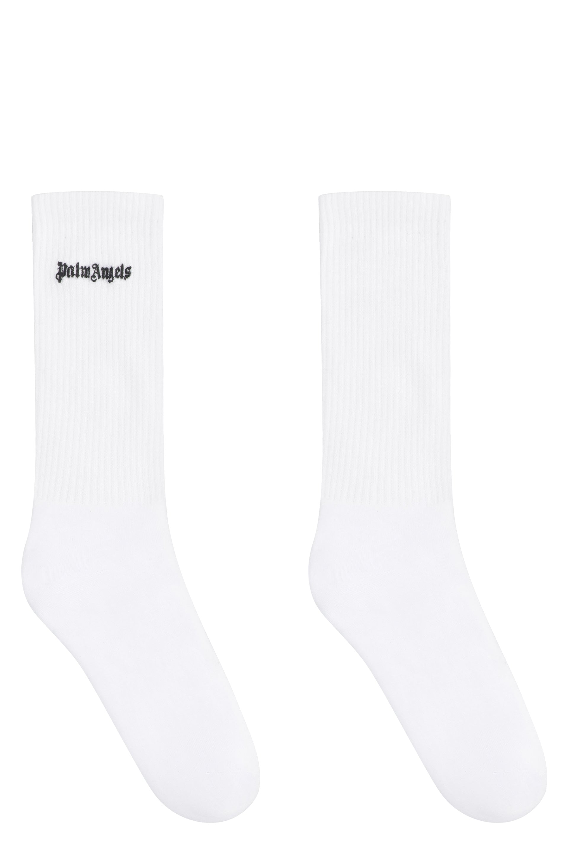 Cotton socks with logo