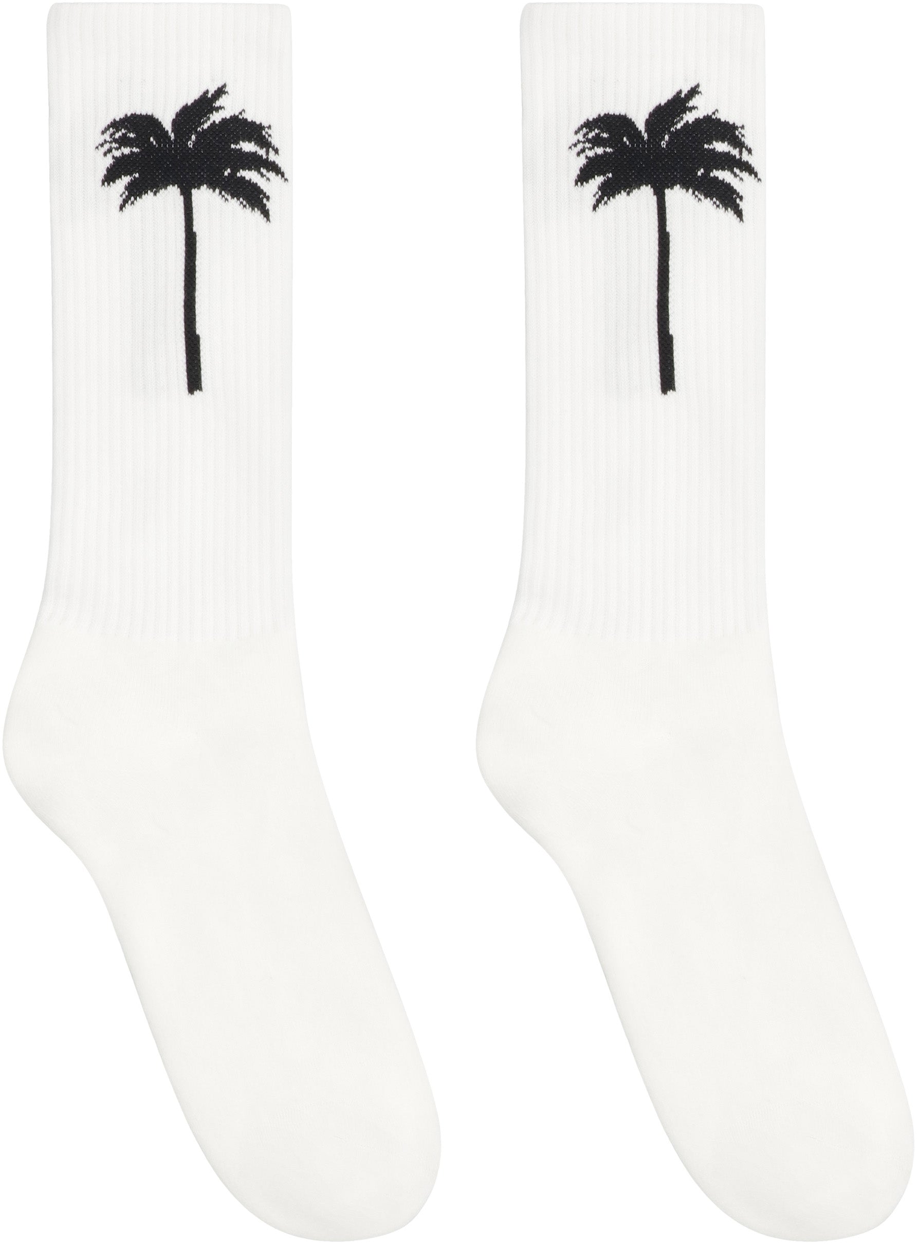 Cotton socks with logo