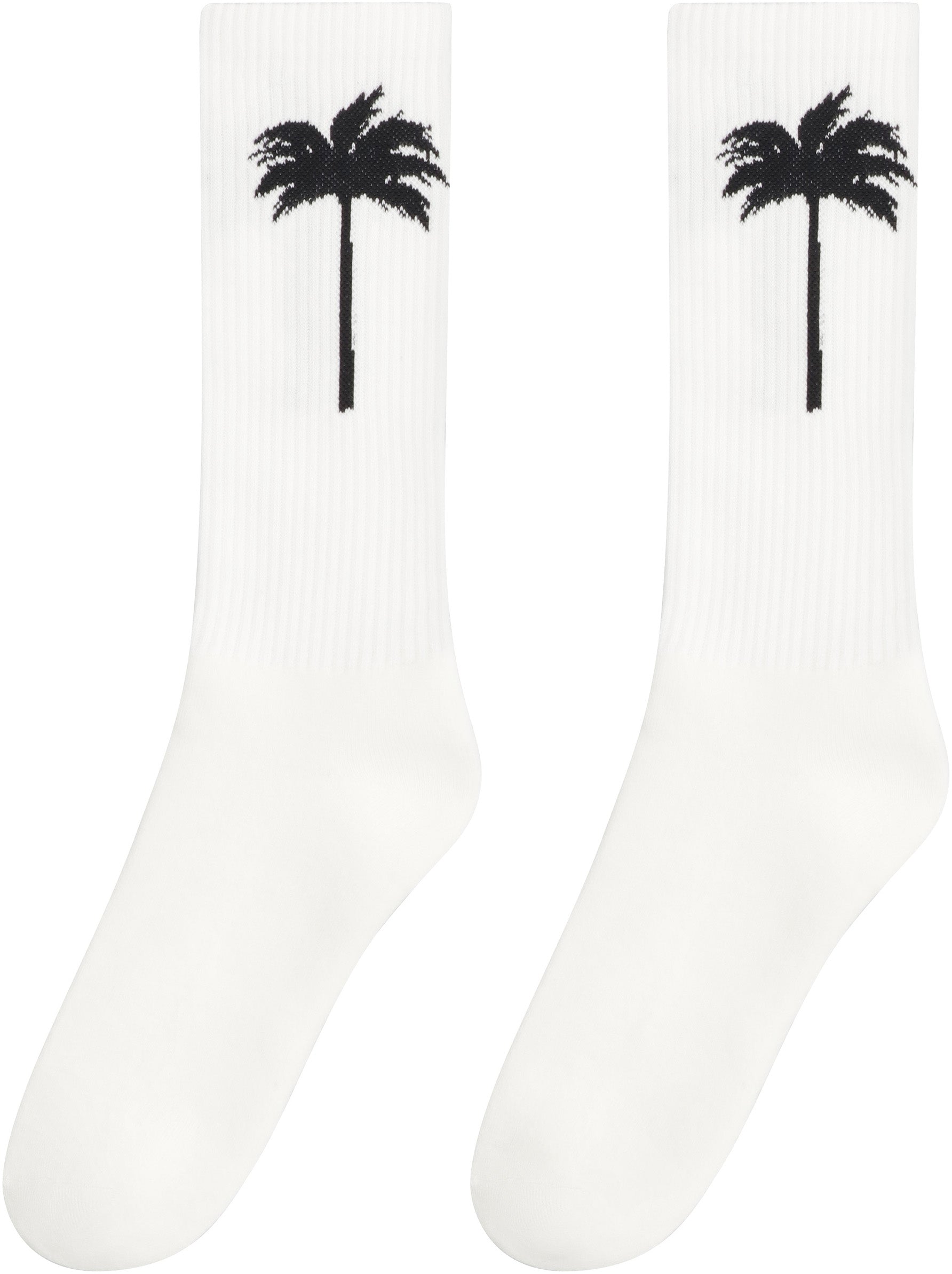 Cotton socks with logo