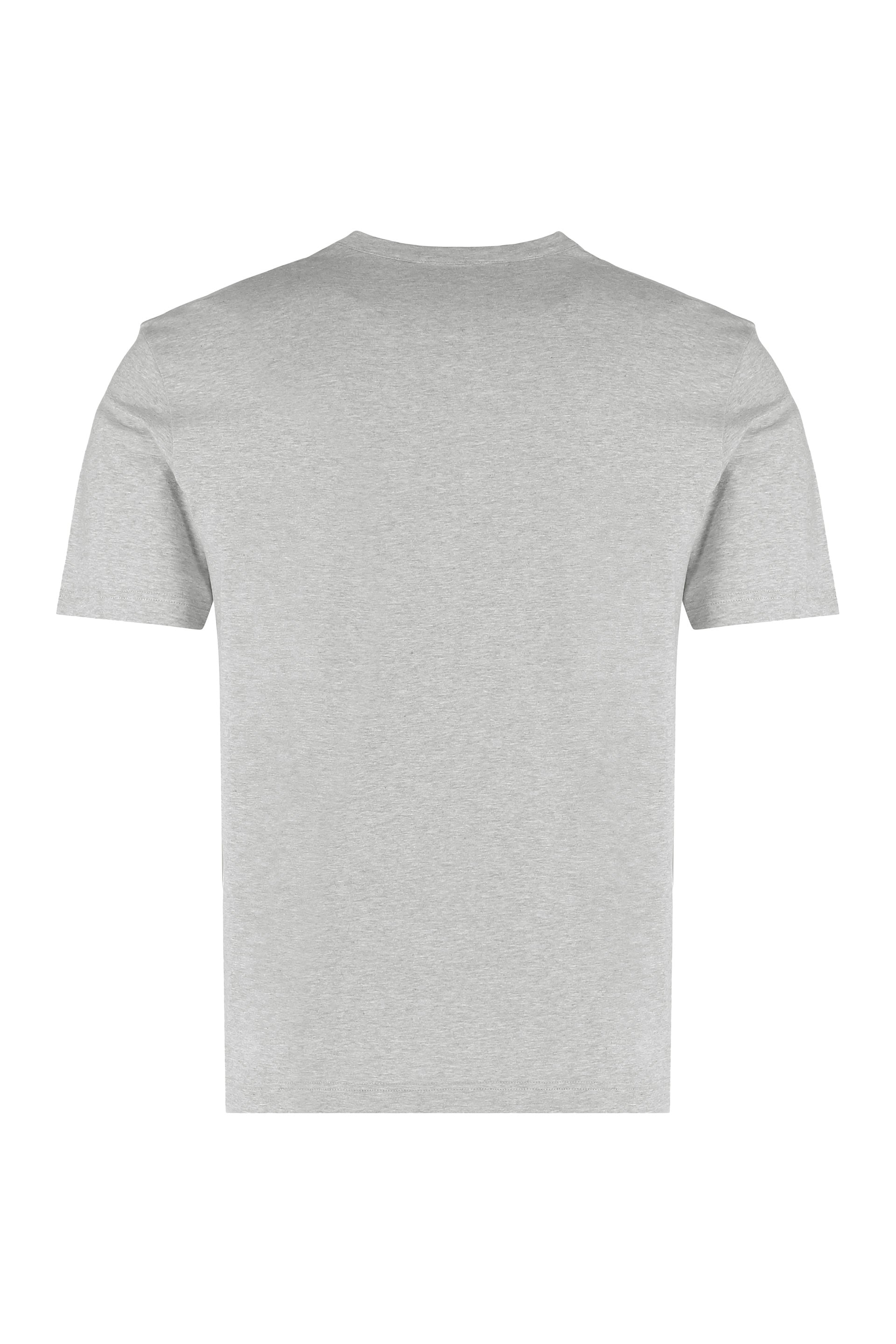 Set of three crew neck t-shirts in cotton