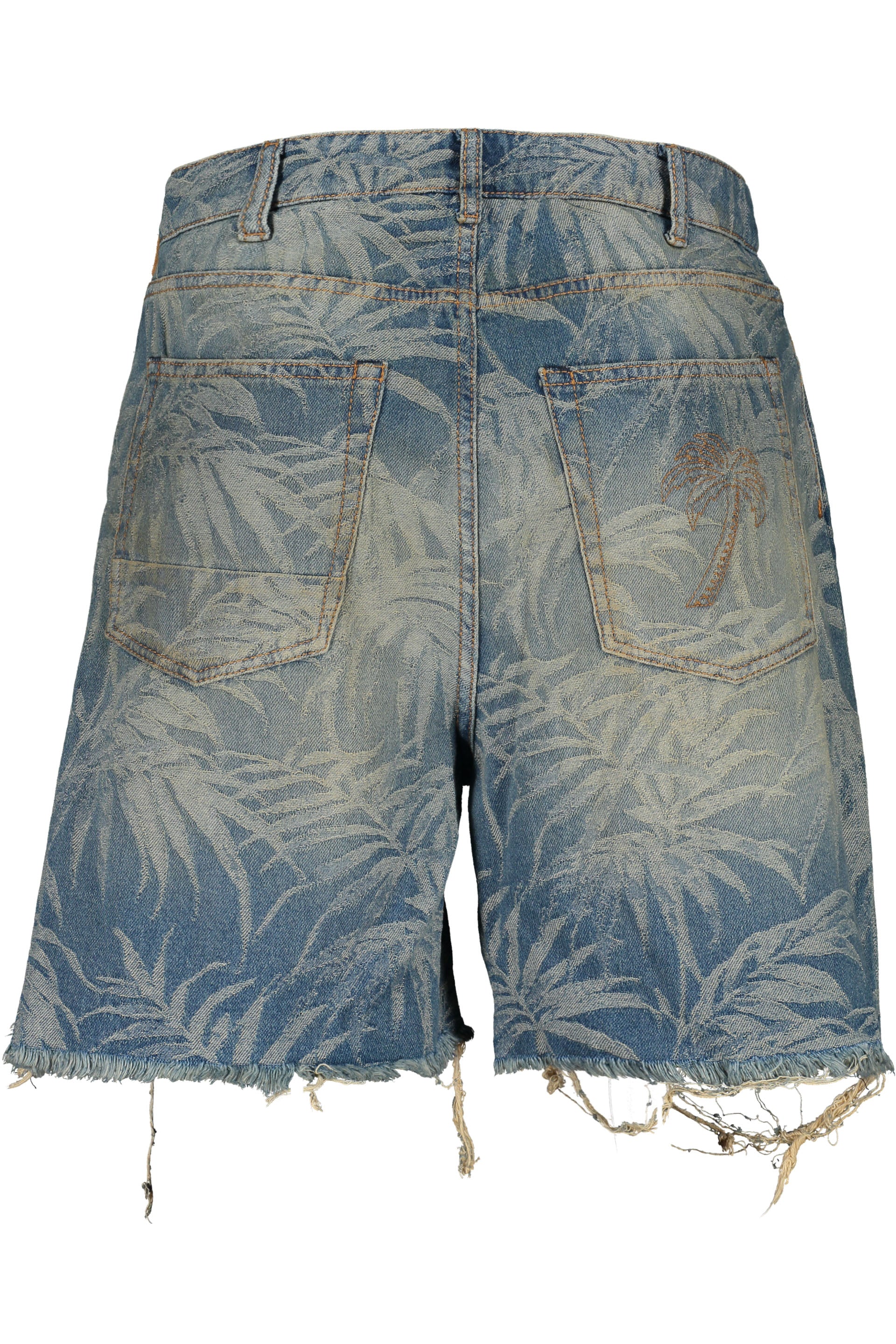 Denim bermuda shorts