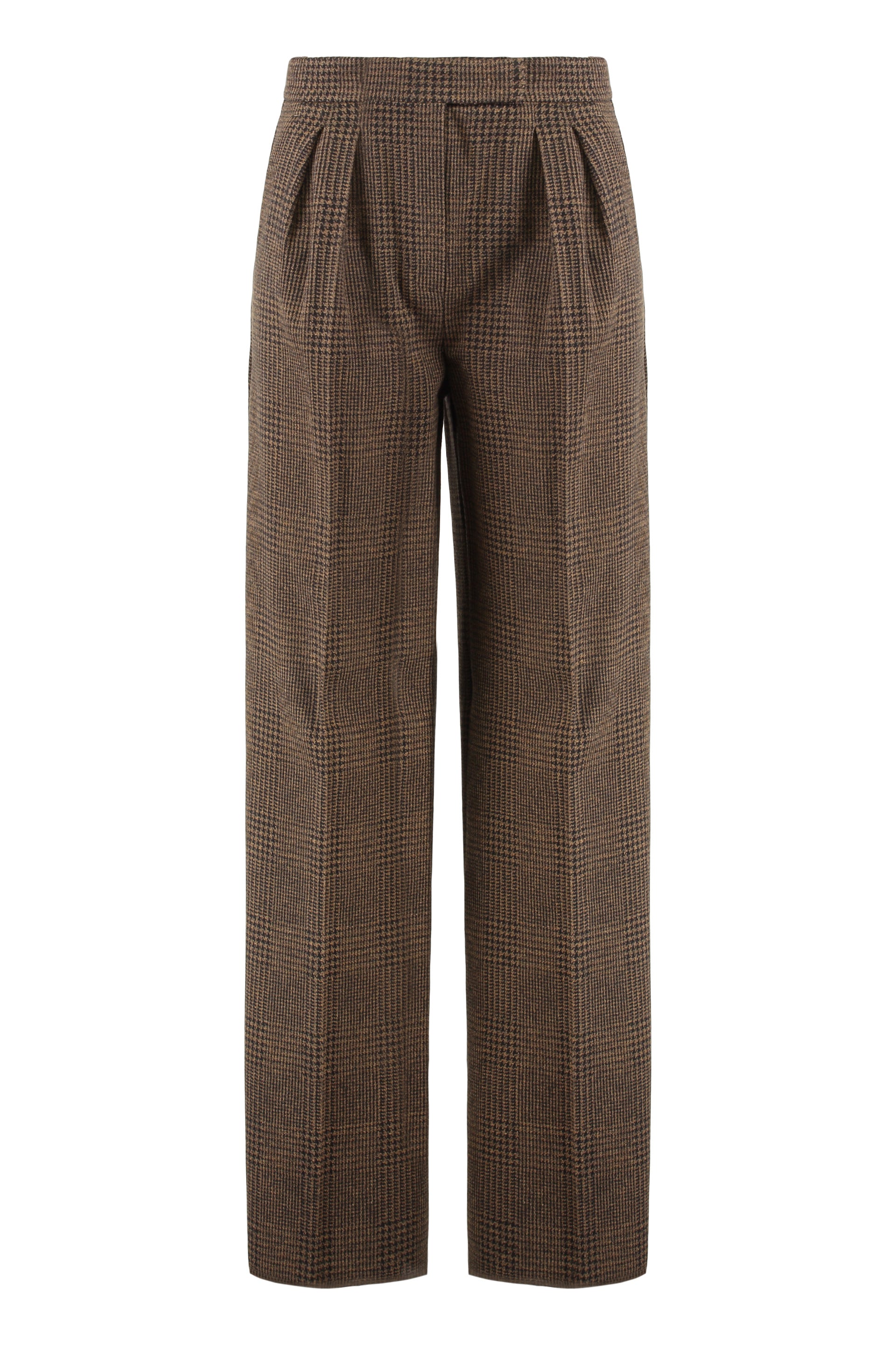 Pants Ponza in wool and cotton jersey