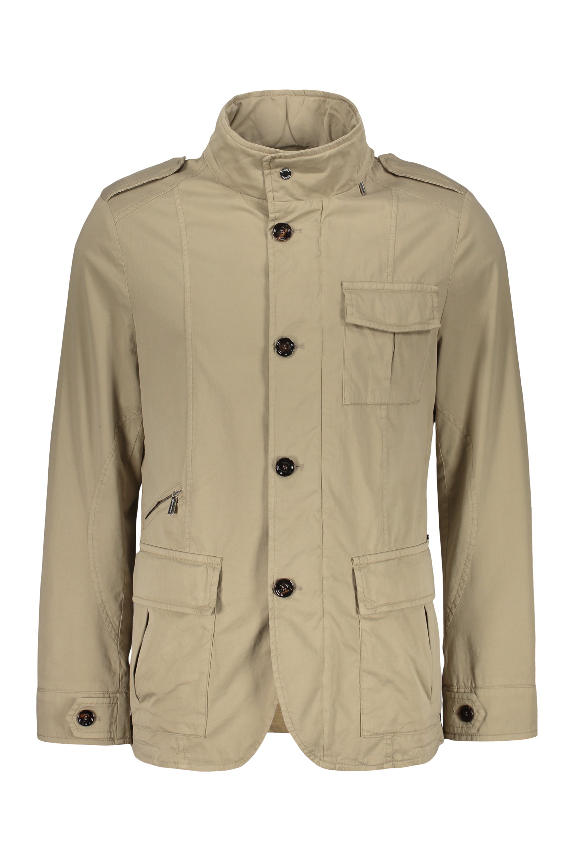 Cotton blend blazer