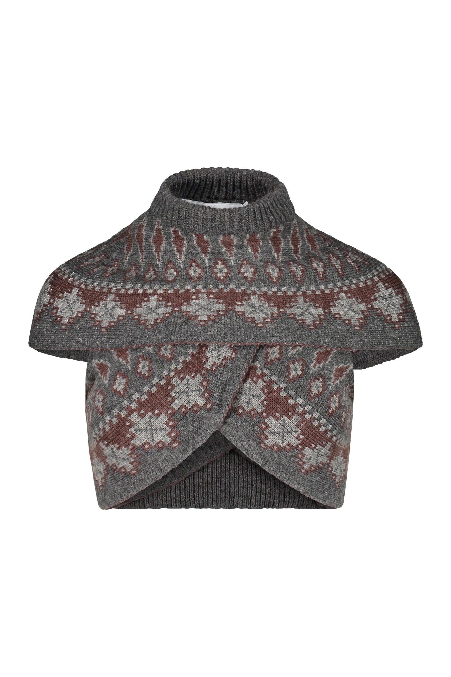 Virgin wool crop top