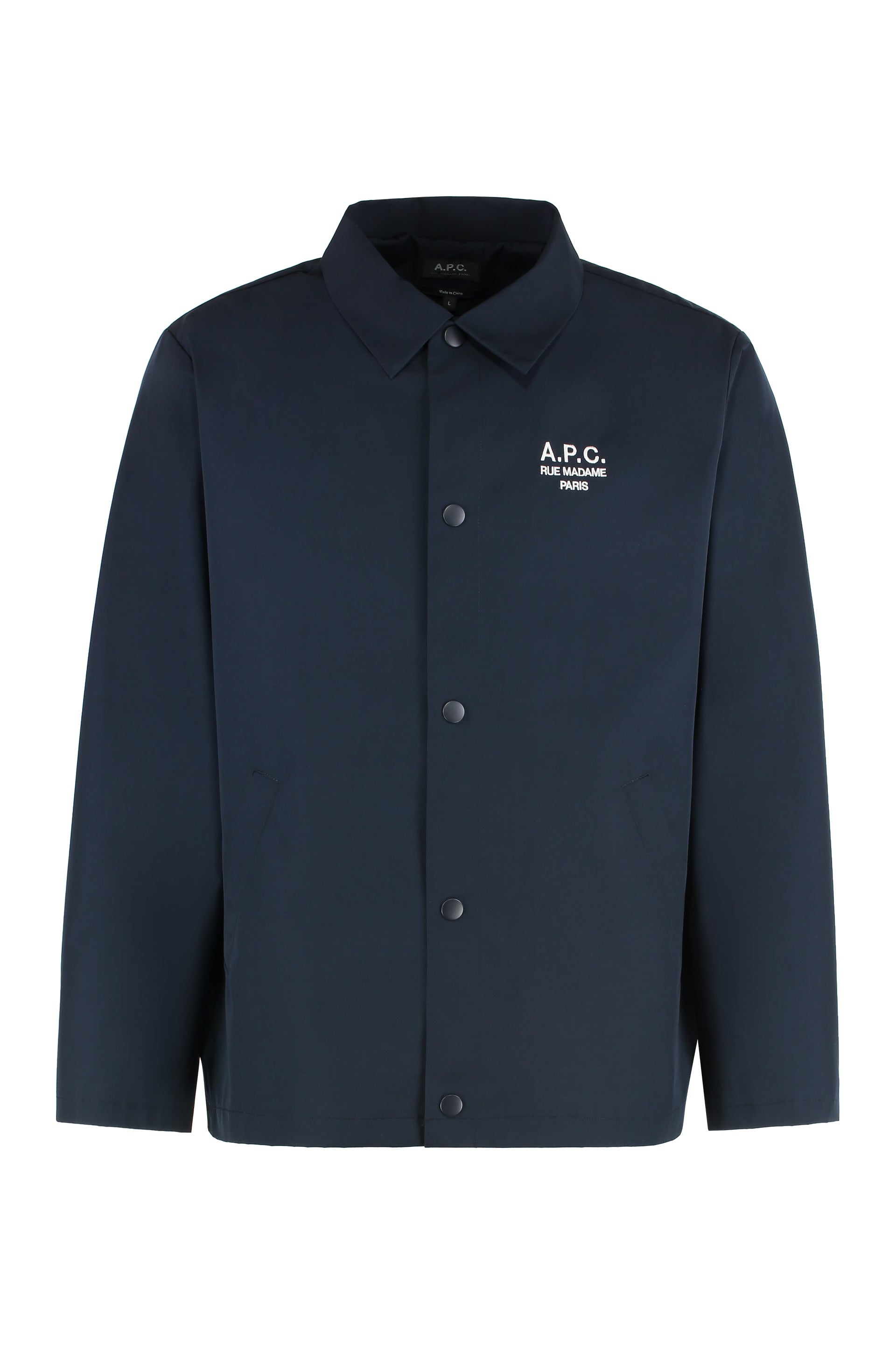 Regis cotton blend overshirt