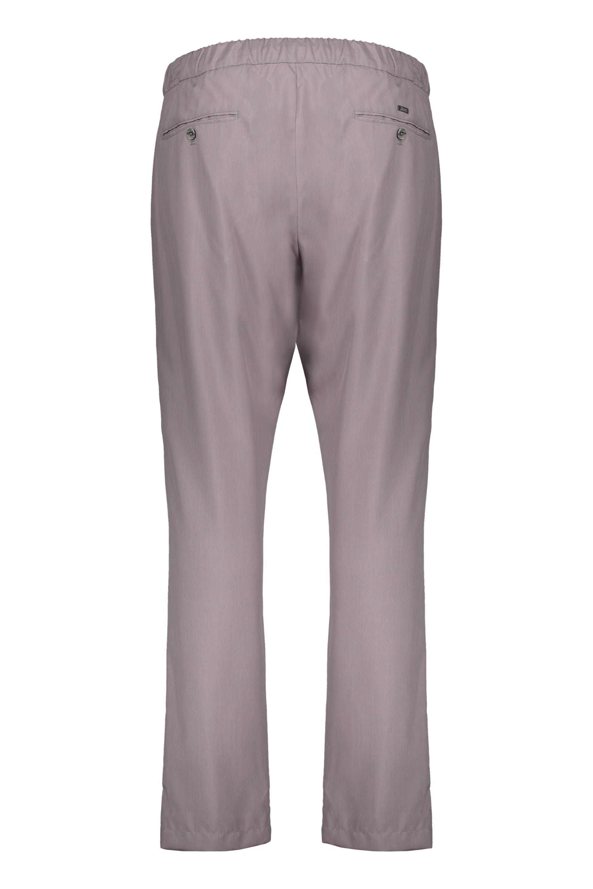 Elegant flared trousers with adjustable belt