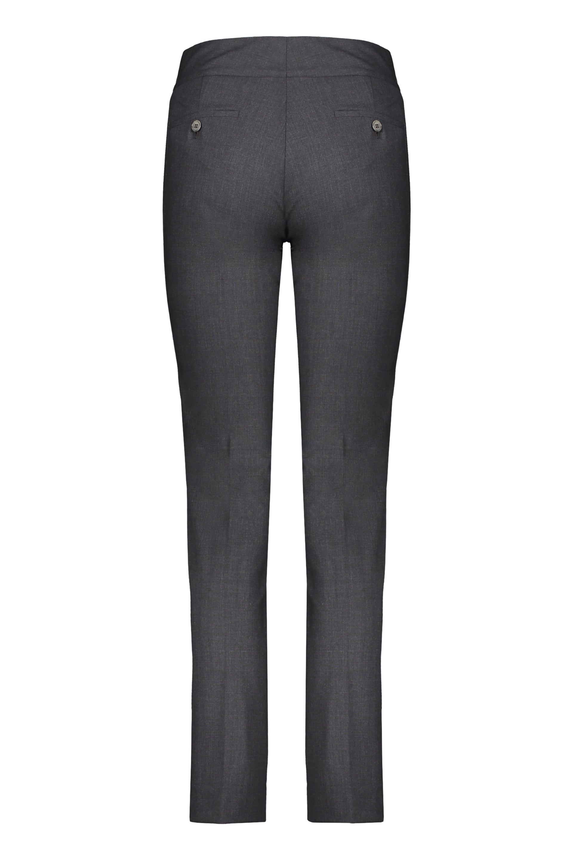 Wool blend trousers