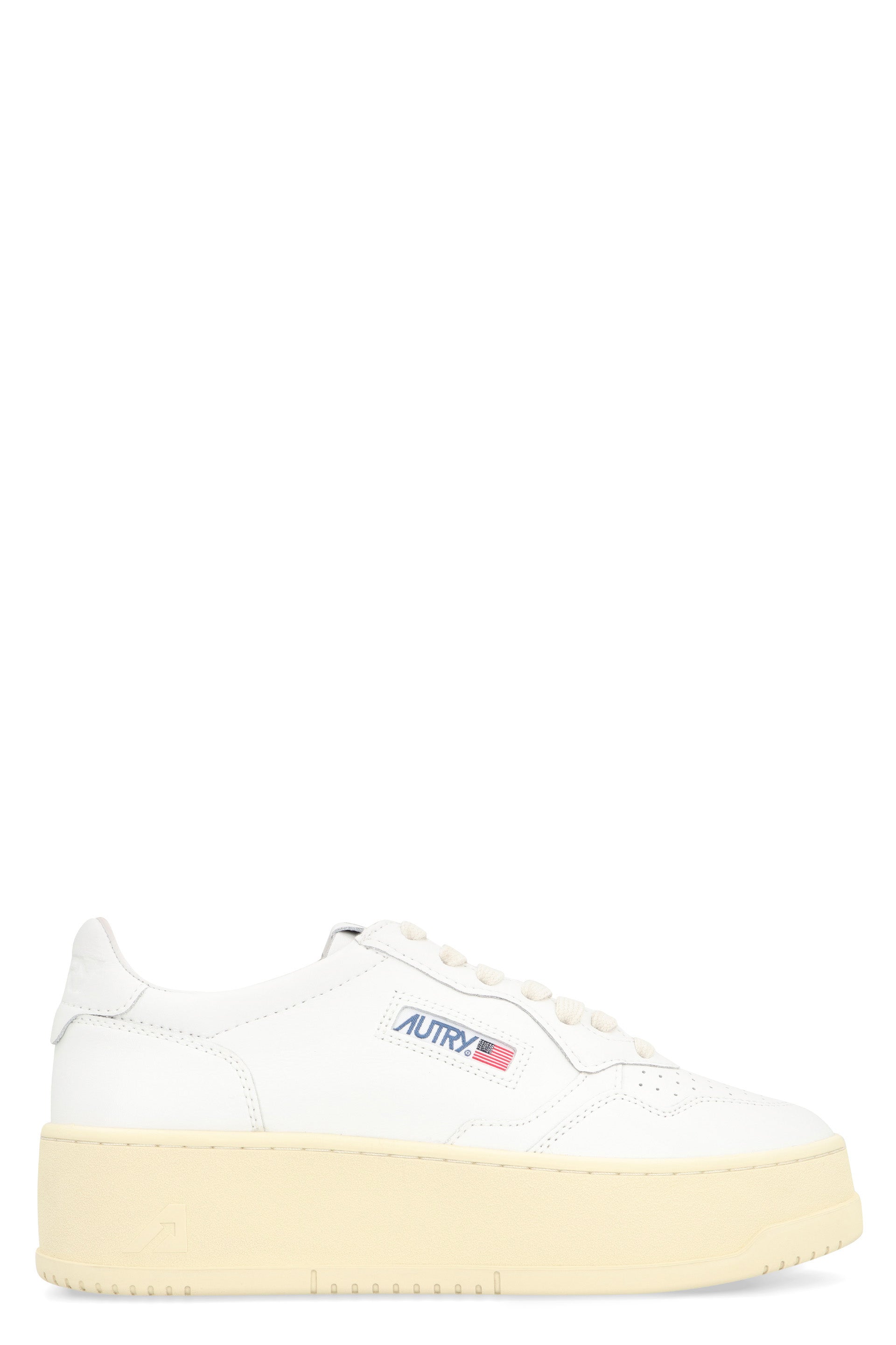 Medalist Leather platform sneakers