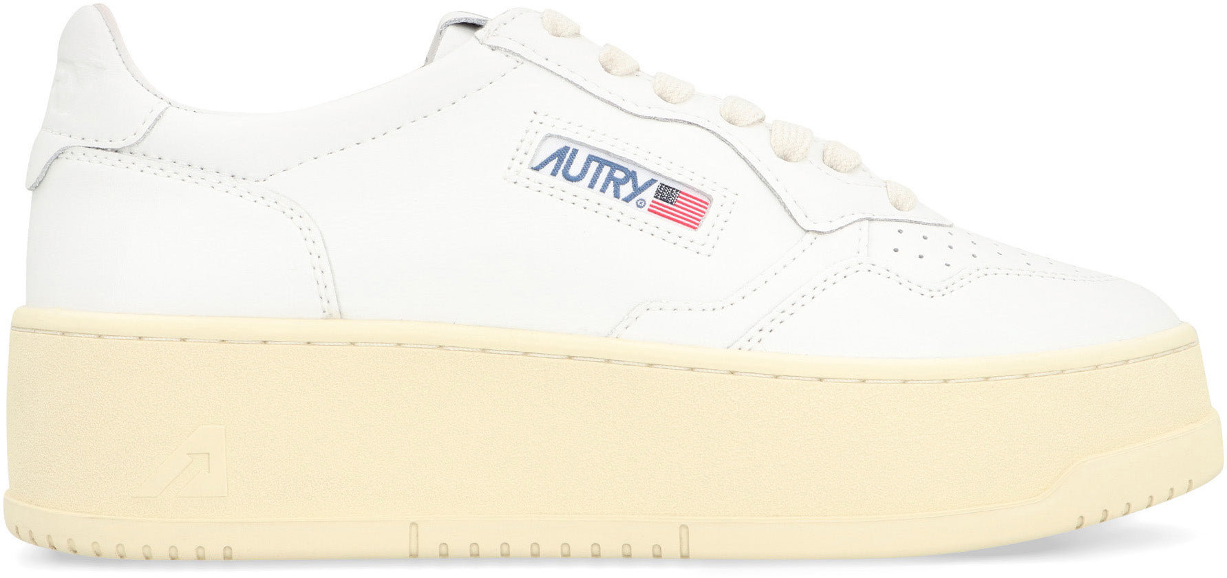 Medalist Leather platform sneakers