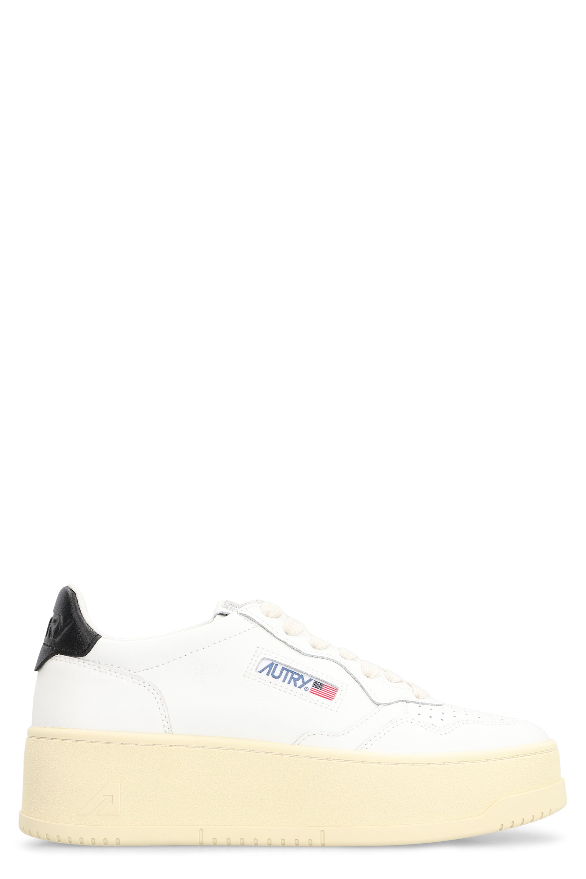 Medalist Leather platform sneakers