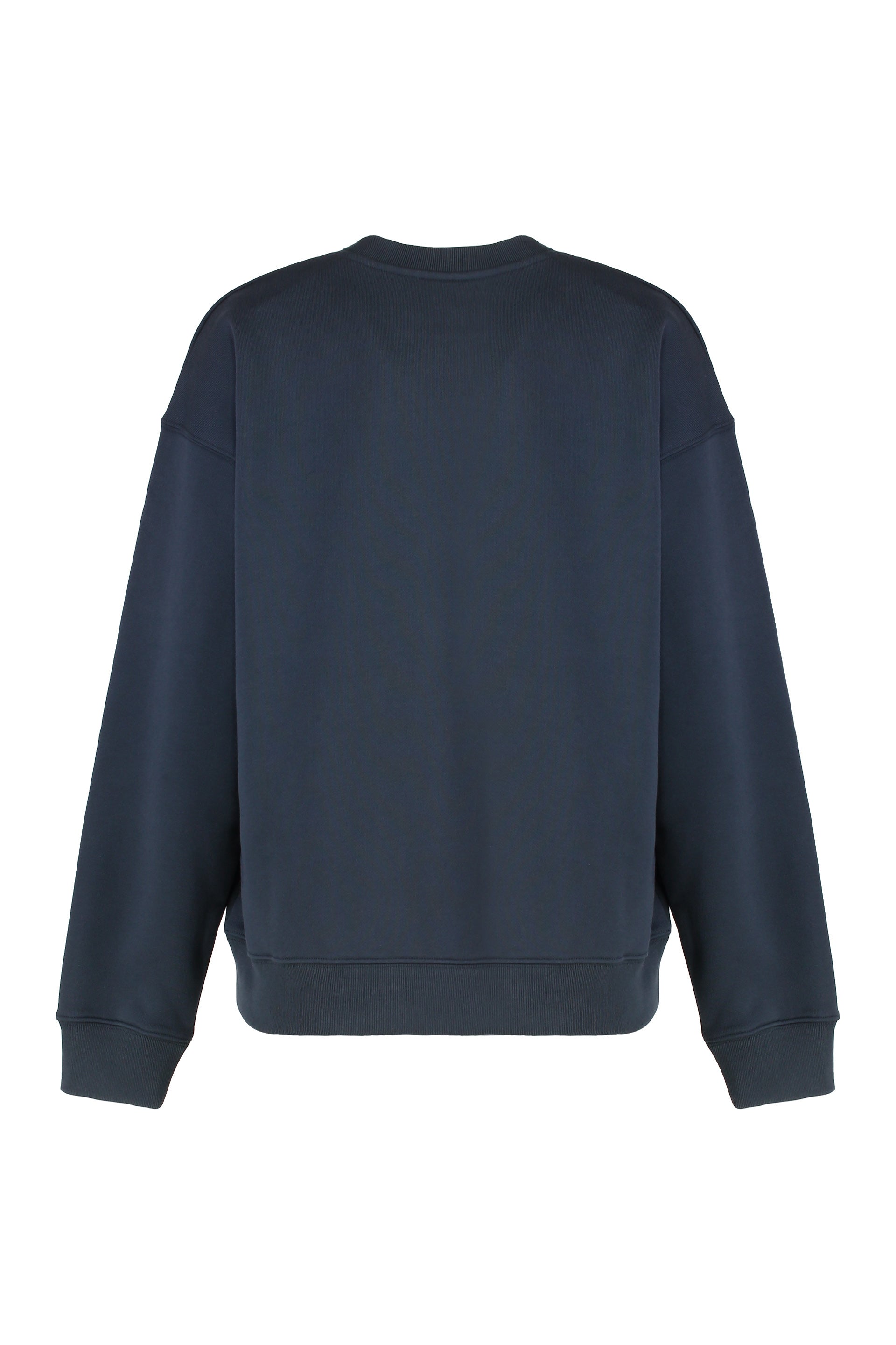 Cotton crew-neck sweatshirt