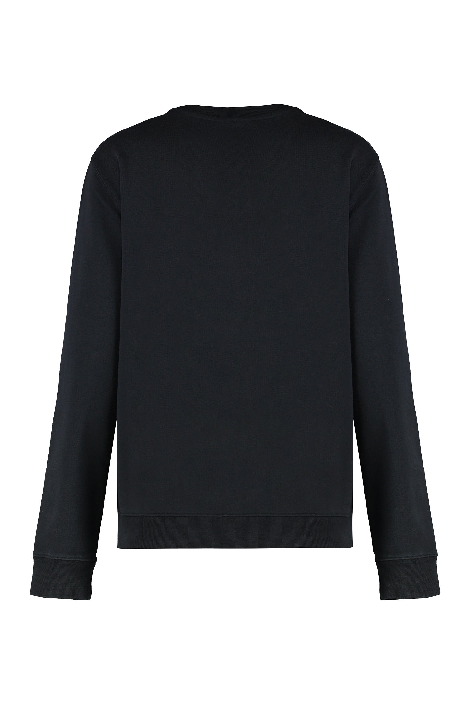 Crew neck sweatshirt in cotton