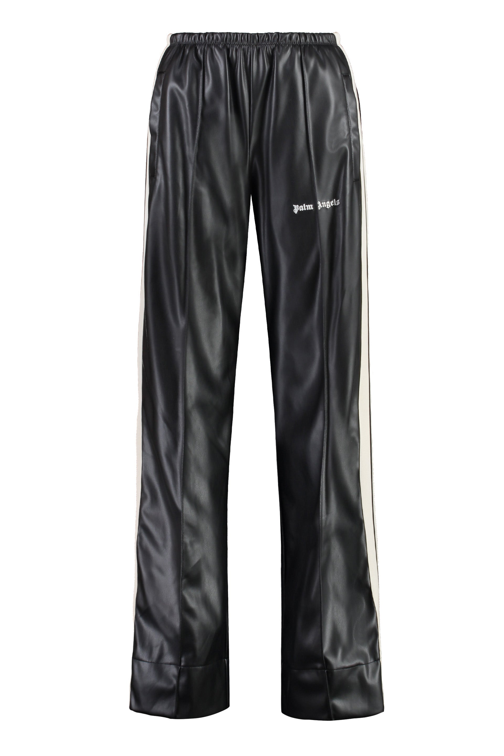 Track-pants with contrasting side stripes