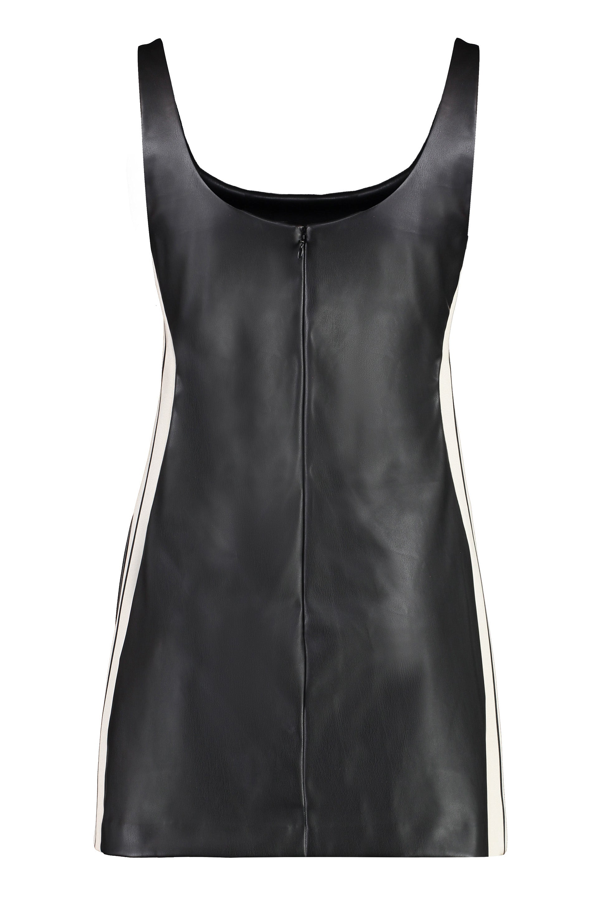 Vegan leather dress